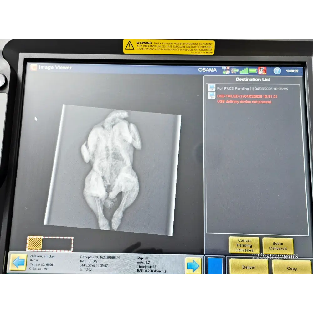 2014 Mobile X-Ray System - Carestream DRXR-1 with DRX PLUS 3543C Detector 2016
