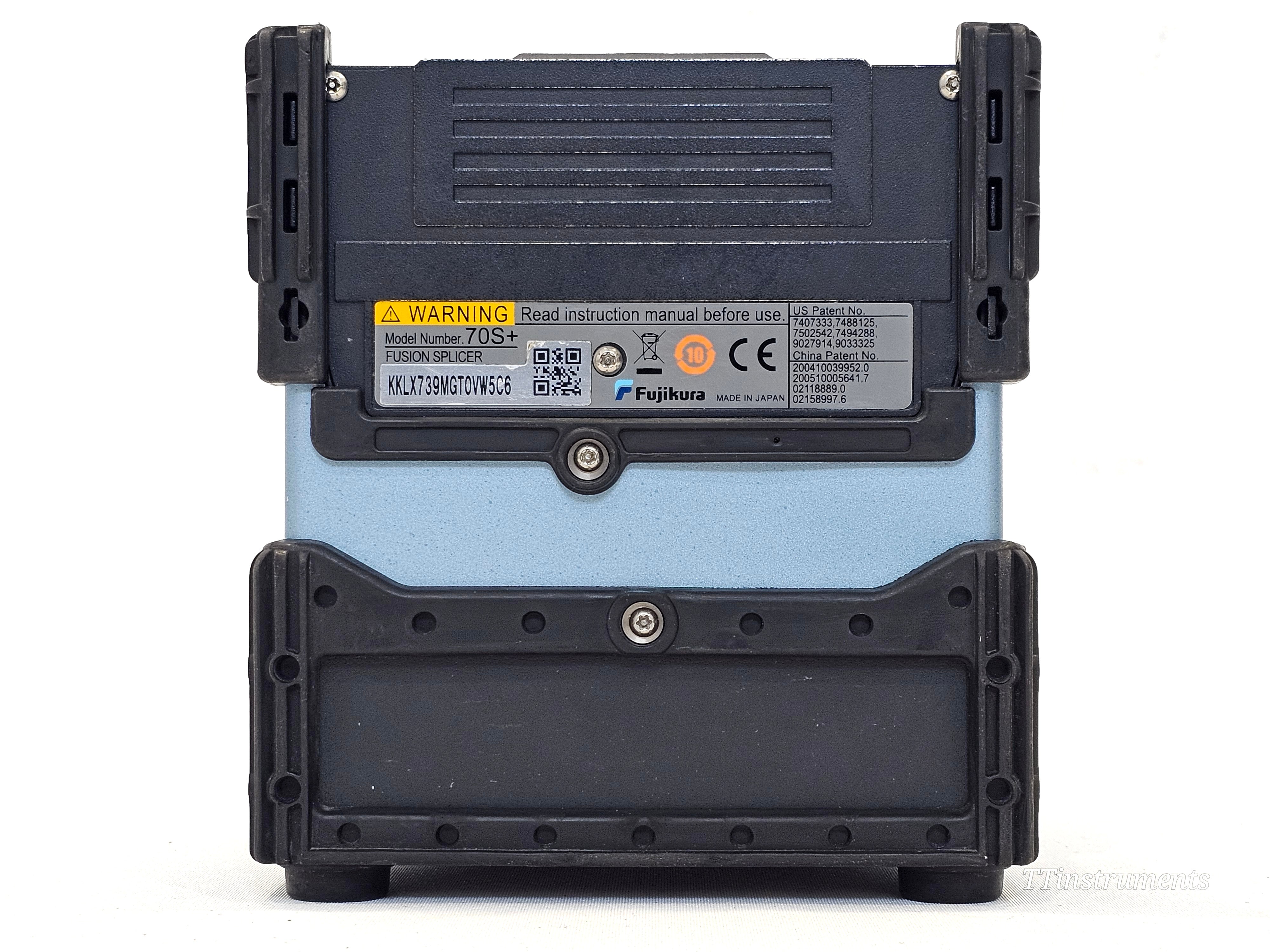 Serviced Fujikura 70S+ Fiber Optic Fusion Splicer SM MM ARC 8346 CT-50 Cleaver