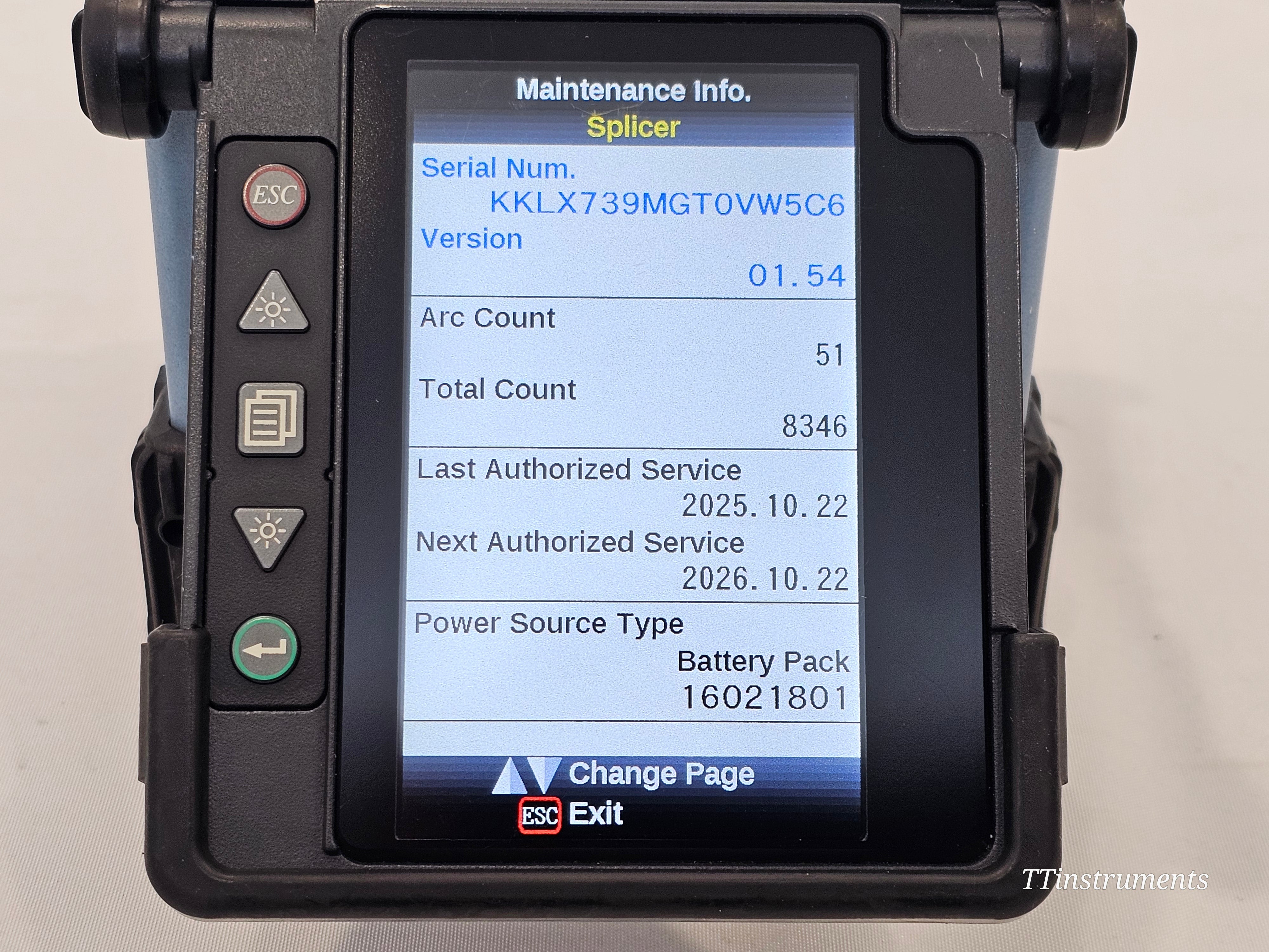 Serviced Fujikura 70S+ Fiber Optic Fusion Splicer SM MM ARC 8346 CT-50 Cleaver