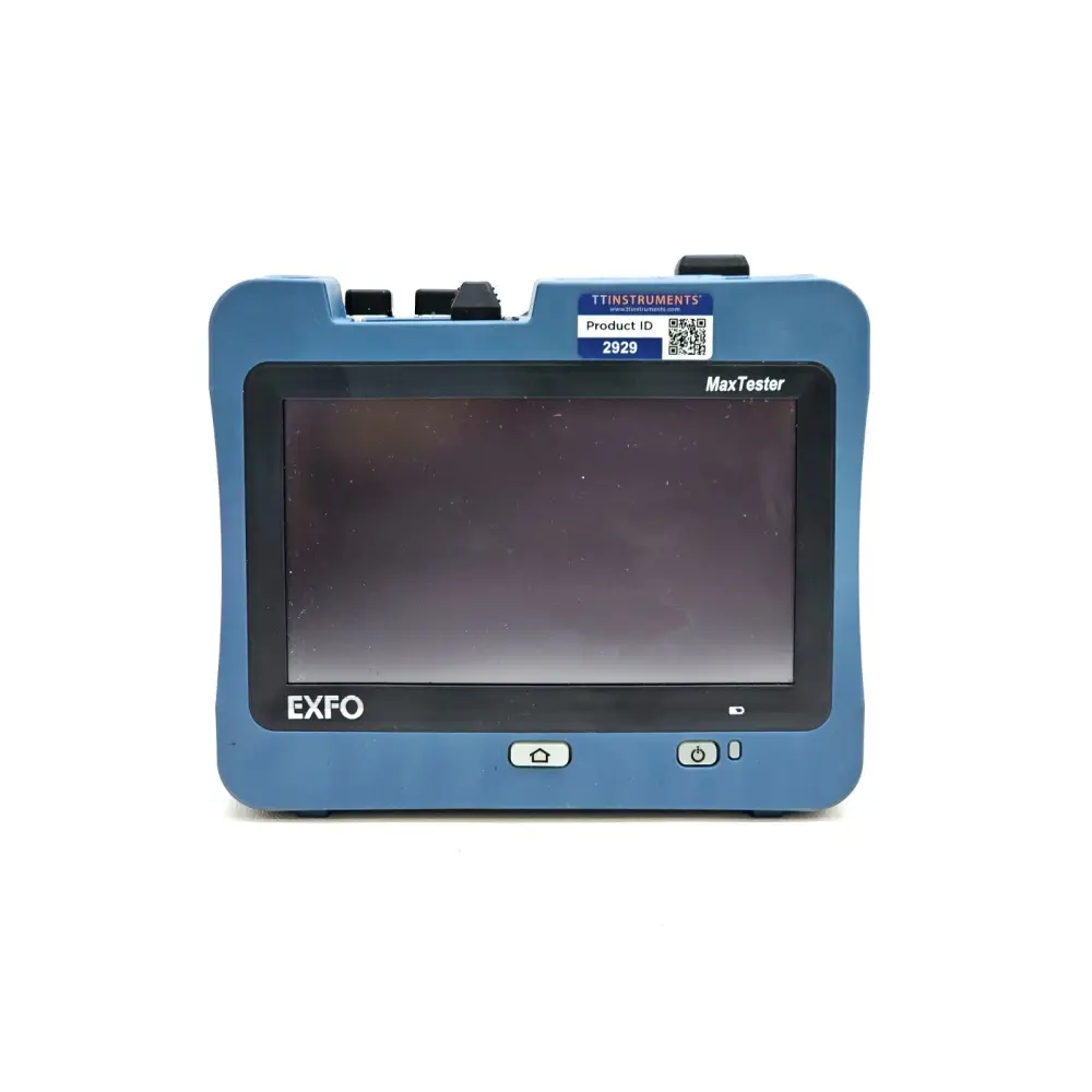EXFO MAX-940 QUAD ICERT pair side by side showing matched remote and main units