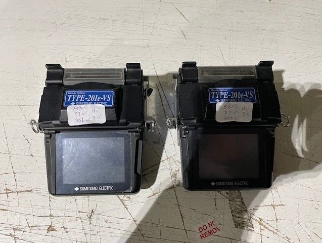 2x Sumitomo Type-201e-VS Fusion Splicer 201e VS ARC 5823/6390