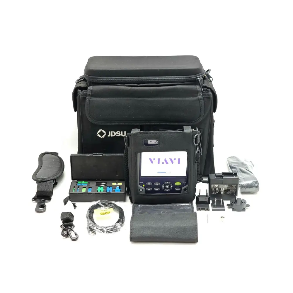Pair of Viavi MTS 2000 V2 OTDR units for bi-directional PON fibre testing