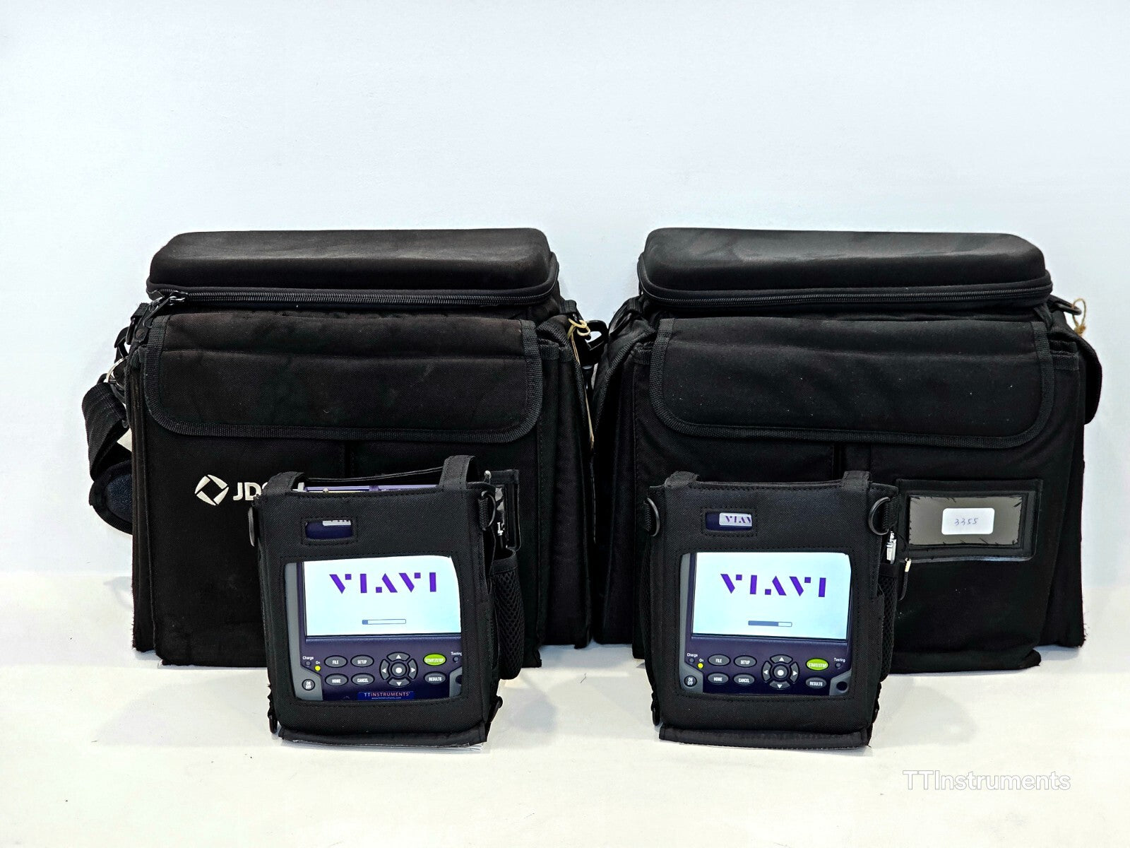 2x Viavi JDSU MTS 2000 V2 with 4138 MP49 Metro PON 1310/1490/1550 nm OTDR