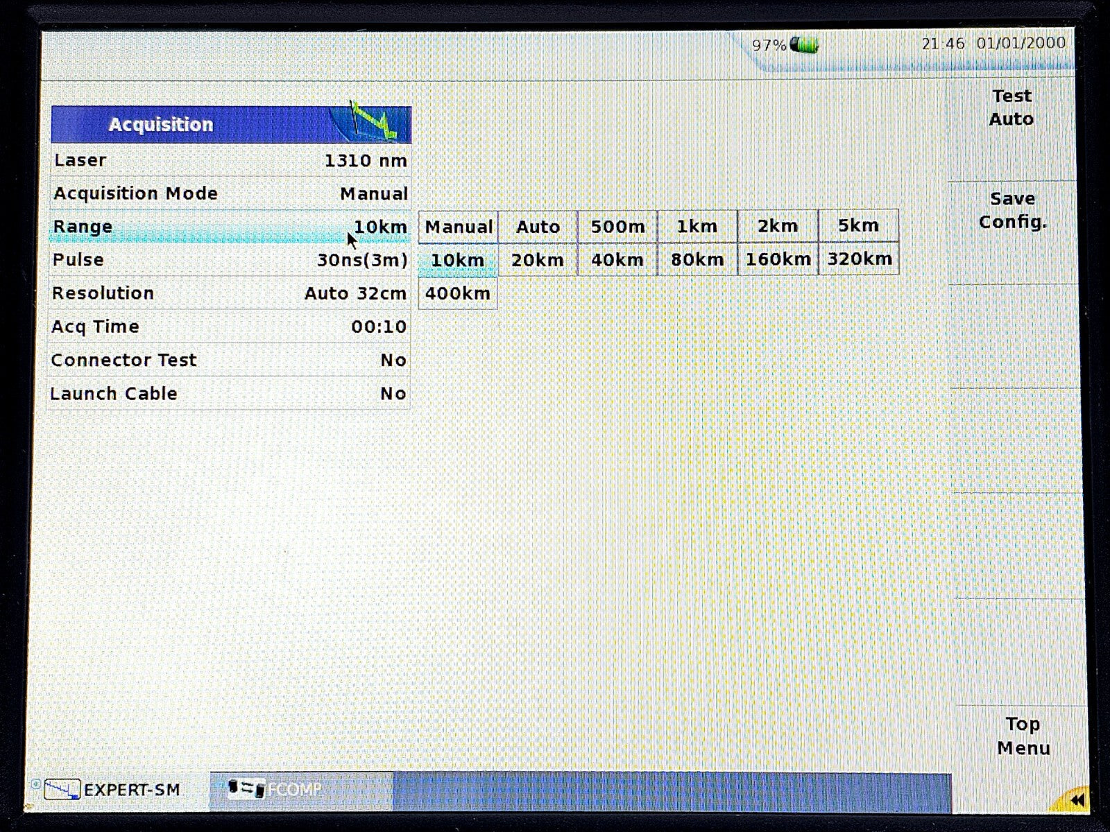 2x Viavi JDSU MTS 6000A V2 + 8126B SM OTDR 1310/1550nm 40 dB FCOMP IL ORL Bi-Dir
