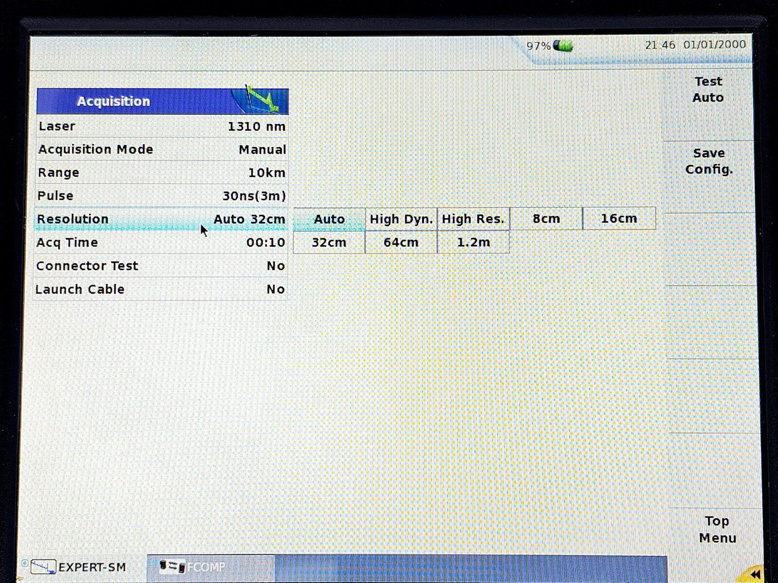 2x Viavi JDSU MTS 6000A V2 + 8126B SM OTDR 1310/1550nm 40 dB FCOMP IL ORL Bi-Dir