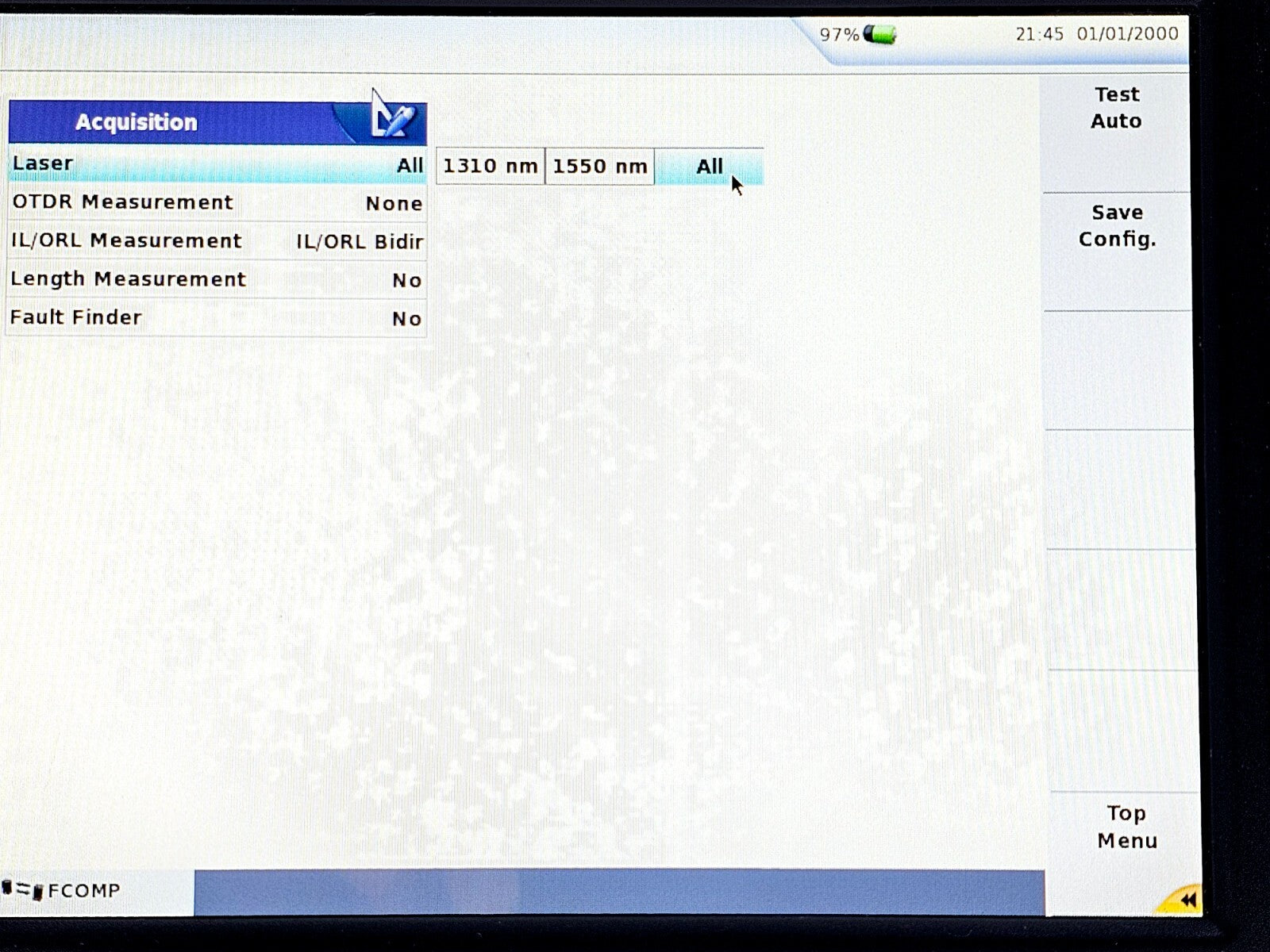 2x Viavi JDSU MTS 6000A V2 + 8126B SM OTDR 1310/1550nm 40 dB FCOMP IL ORL Bi-Dir
