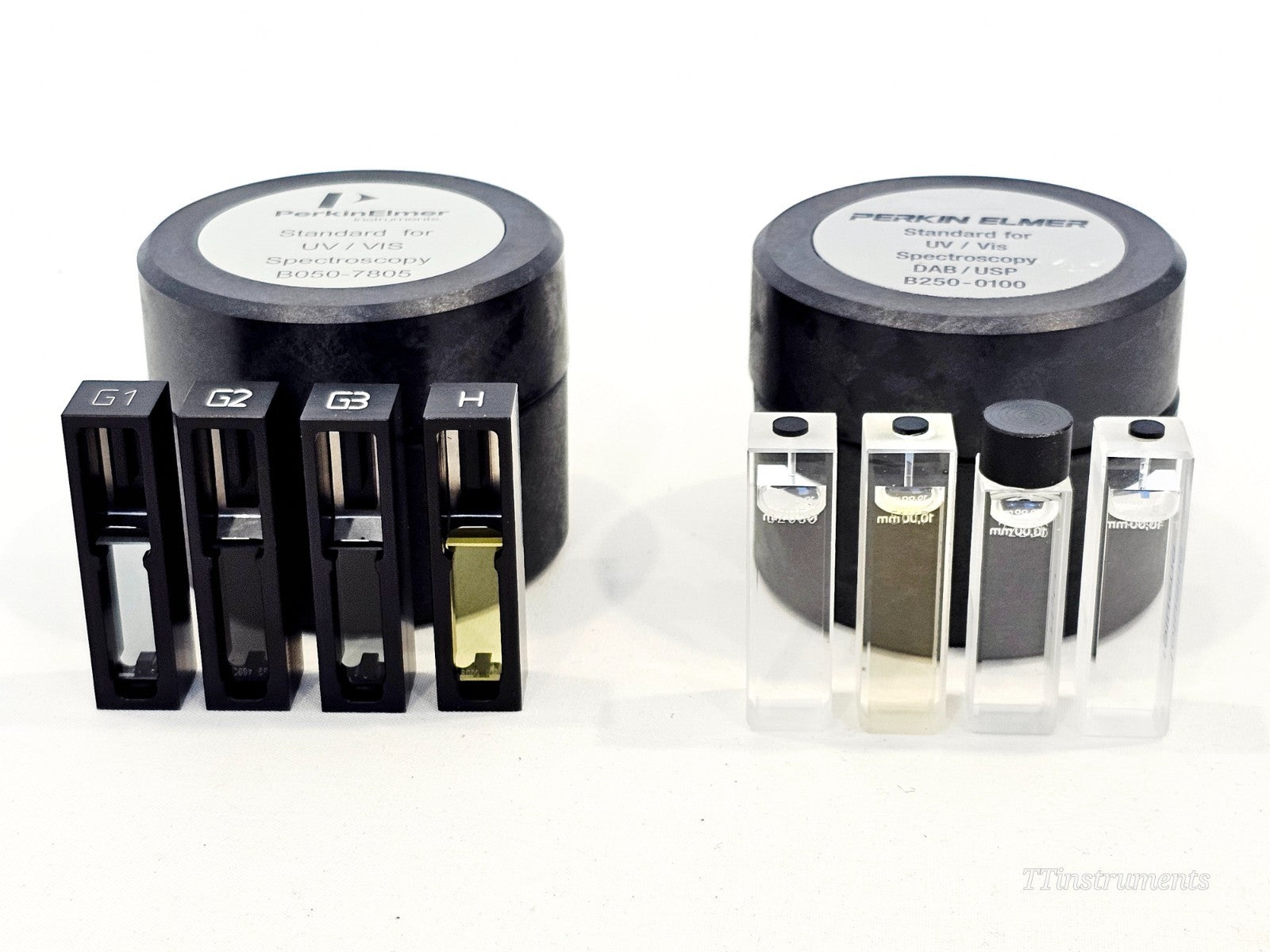 PerkinElmer B050-7805 spectrophotometer rear panel ports connectors used
