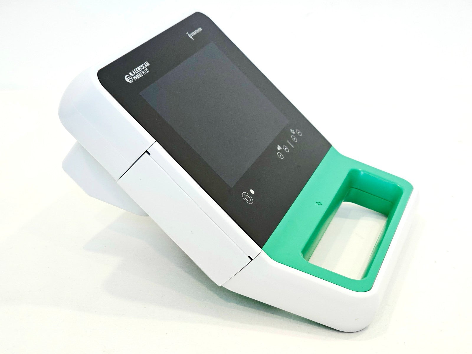 Verathon BladderScan rear panel detail used bladder volume measurement device