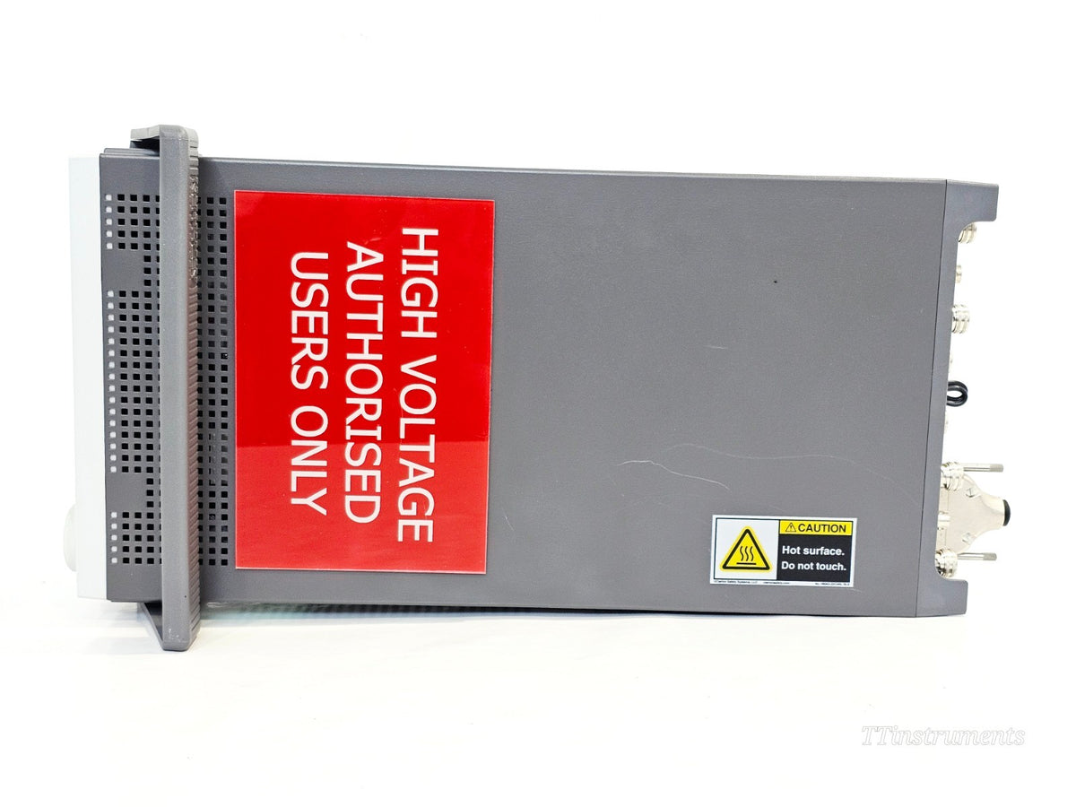 Keithley 2636B used SMU close-up of channel A and B output terminals