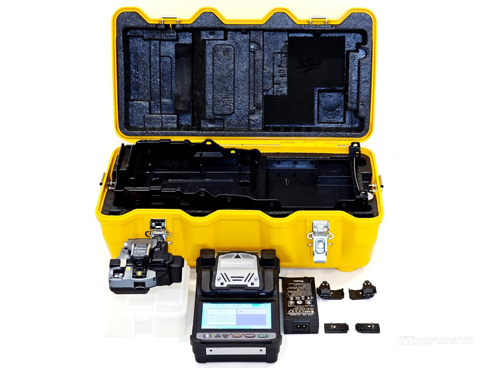 Serviced Fujikura 41S+ Active Cladding Fusion Splicer ARC 1828 CT-50 Cleaver0