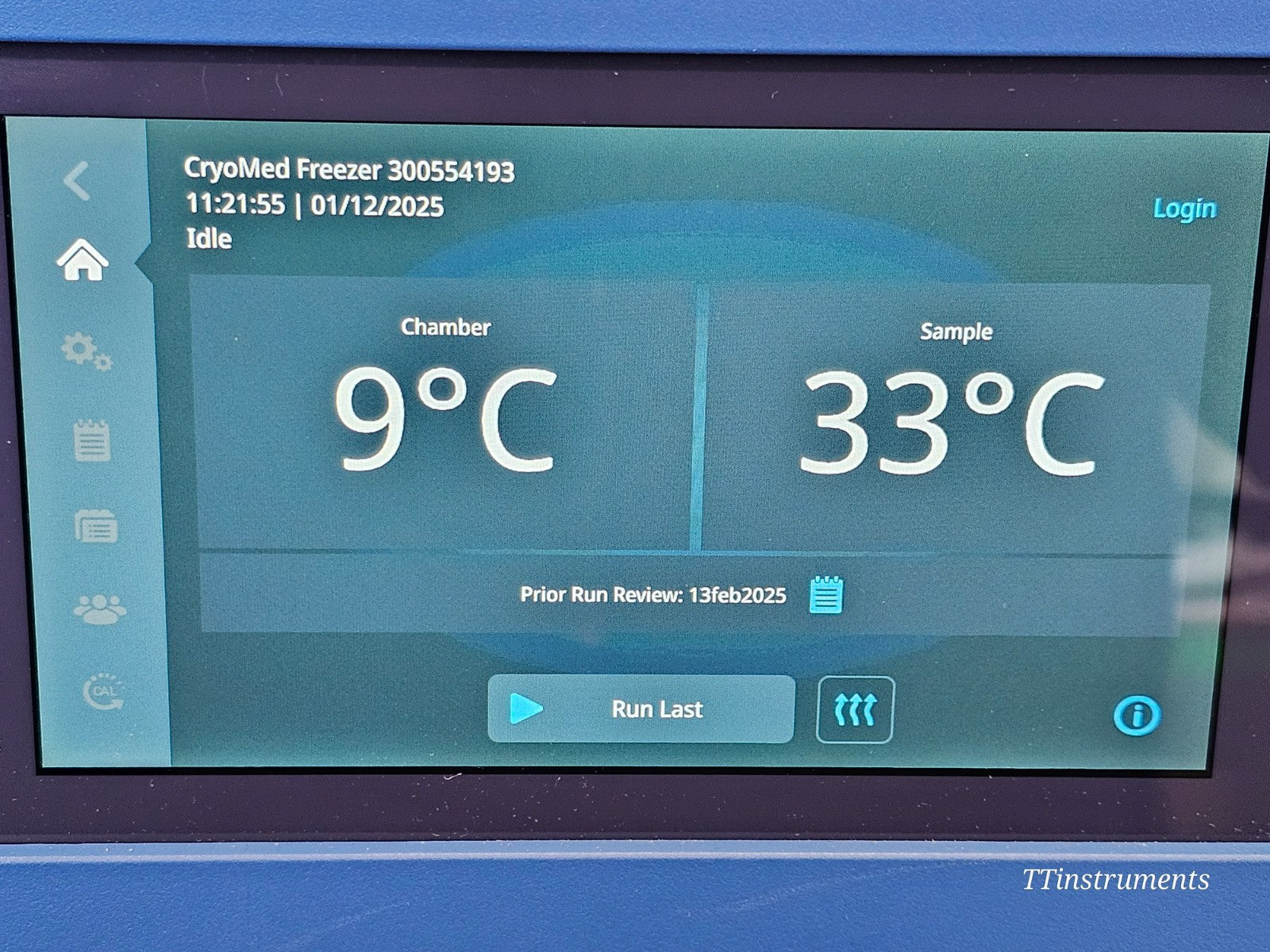Calibrated Thermo Scientific CryoMed TSCM34PV Controlled Rate Freezer MFD 2022