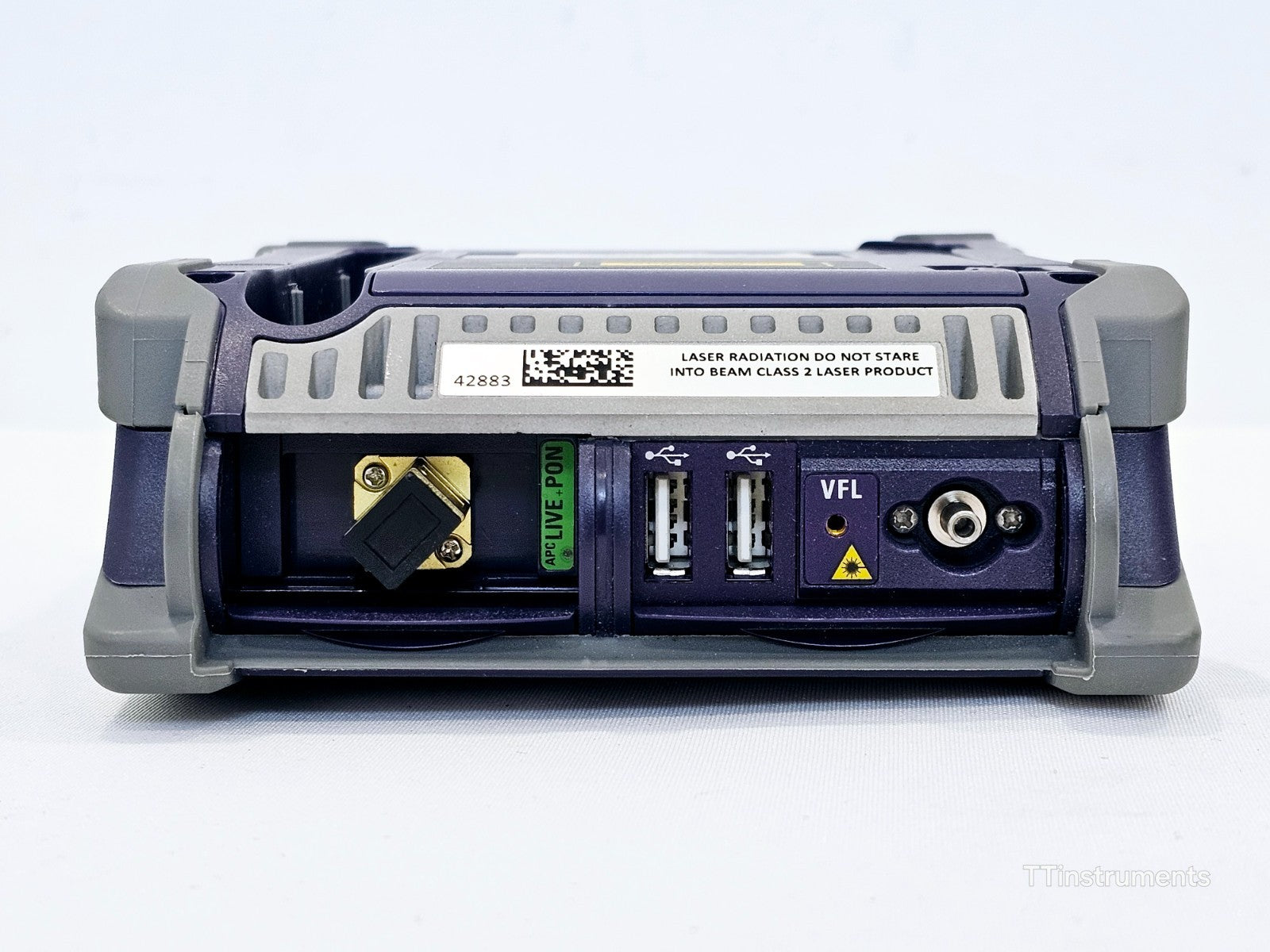 Viavi JDSU E118FA65PPM SmartOTDR 1650 nm 32 dB LIVE/Filtered APC SM PON OTDR VFL