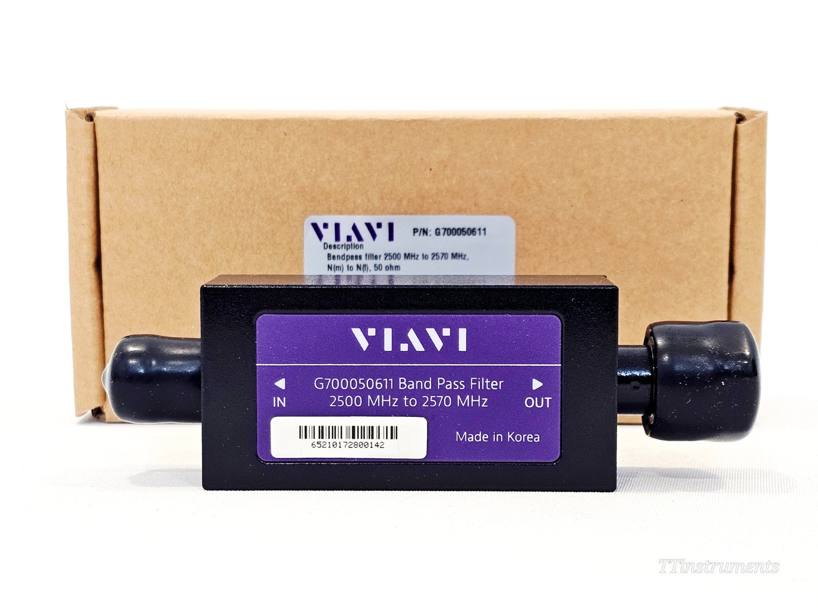 VIAVI G700050611 Band Pass Filter 2500 MHz to 2570 MHz