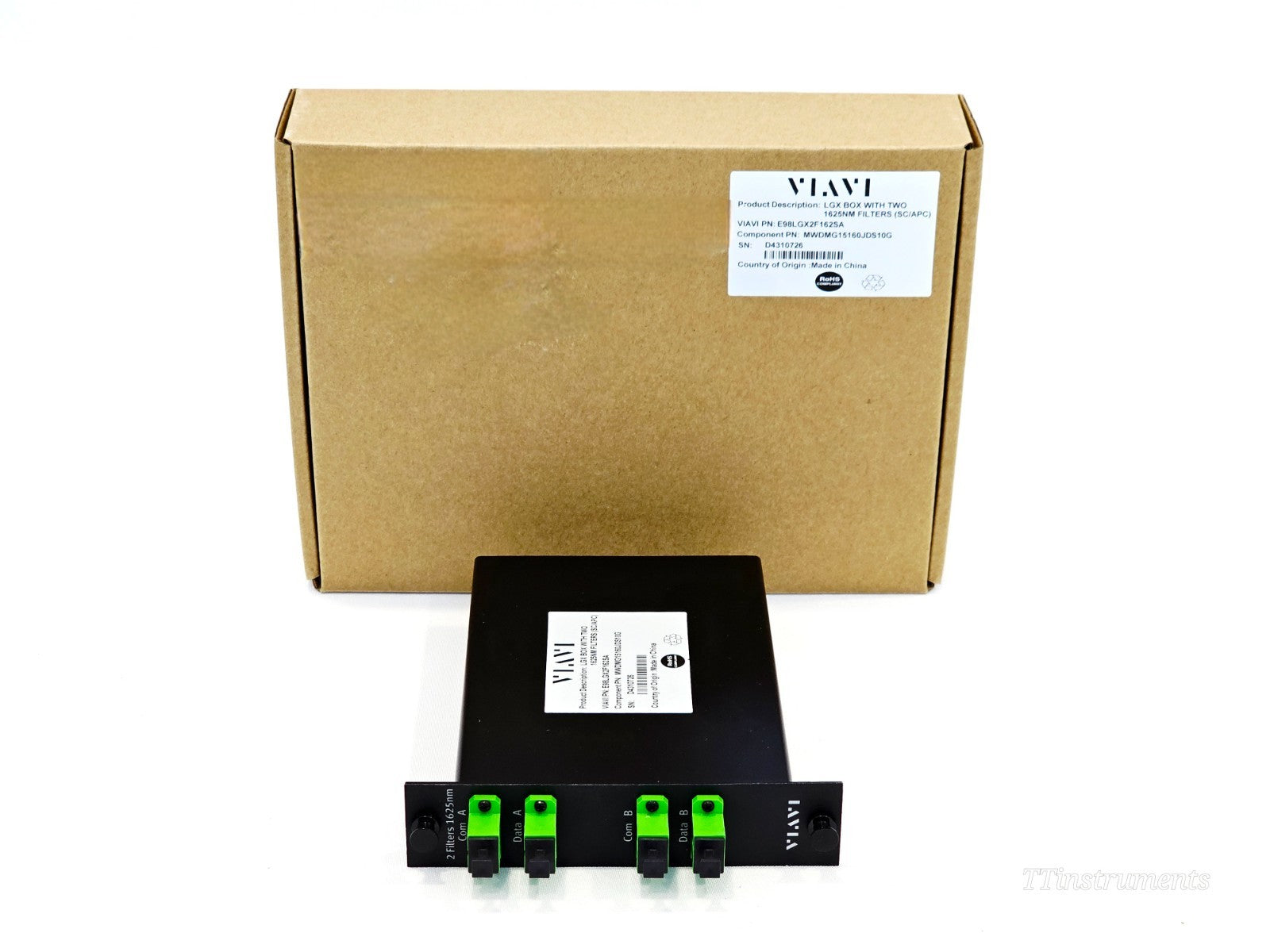 VIAVI E98LGX2F162SA LGX BOX WITH TWO 1625 nm filters (SC/APC)0