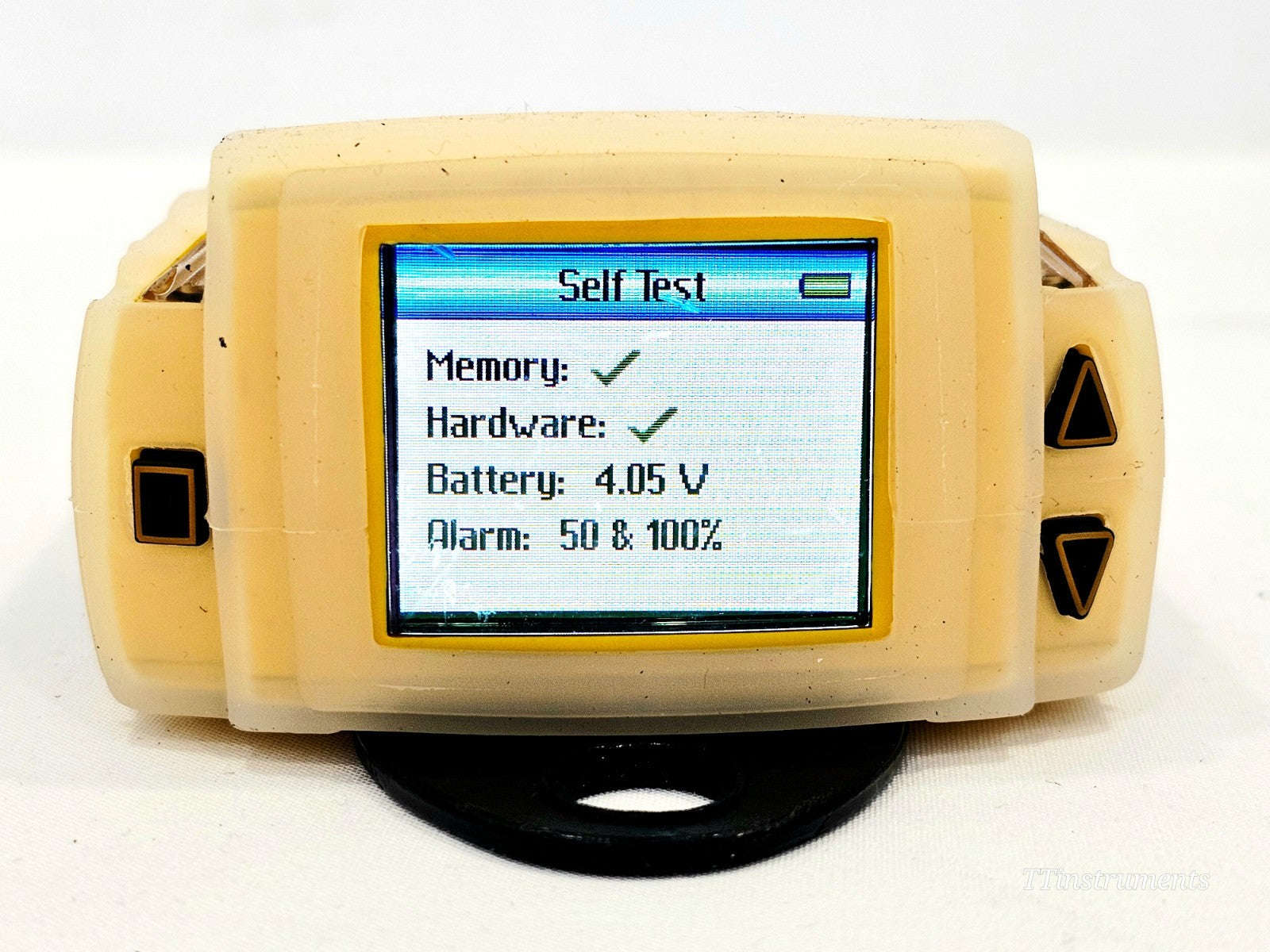 Narda Nardalert radiation detector display screen detail refurbished used