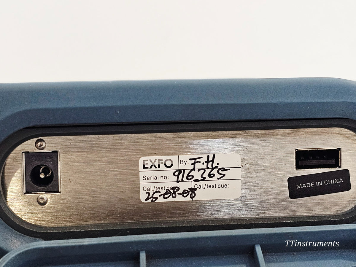 EXFO MAX-635-V2XAA MAX-635 DSL Copper Tester VDSL2 PING FTP Traceroute8