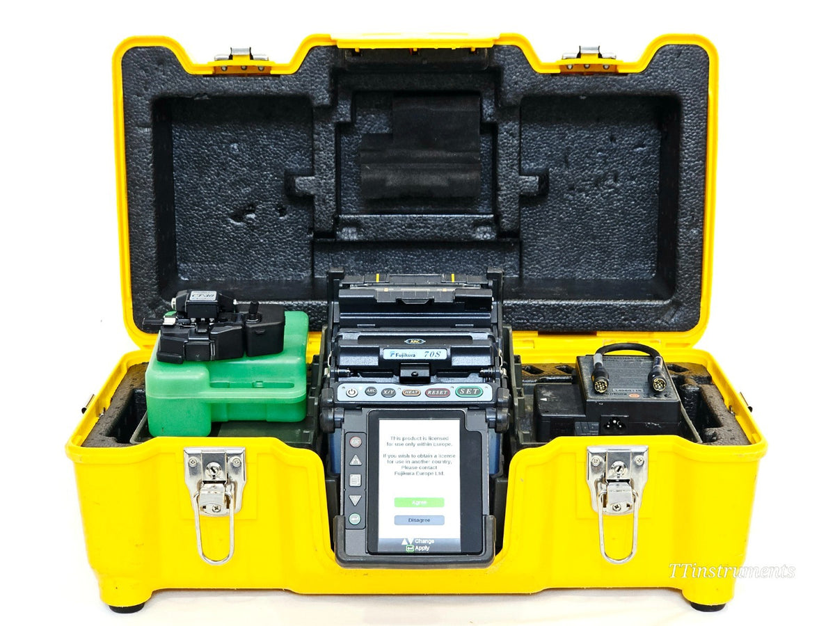 Serviced Fujikura FSM-70S Core Alignment Splicer w/ CT-30 Cleaver ARC 22083 70S0