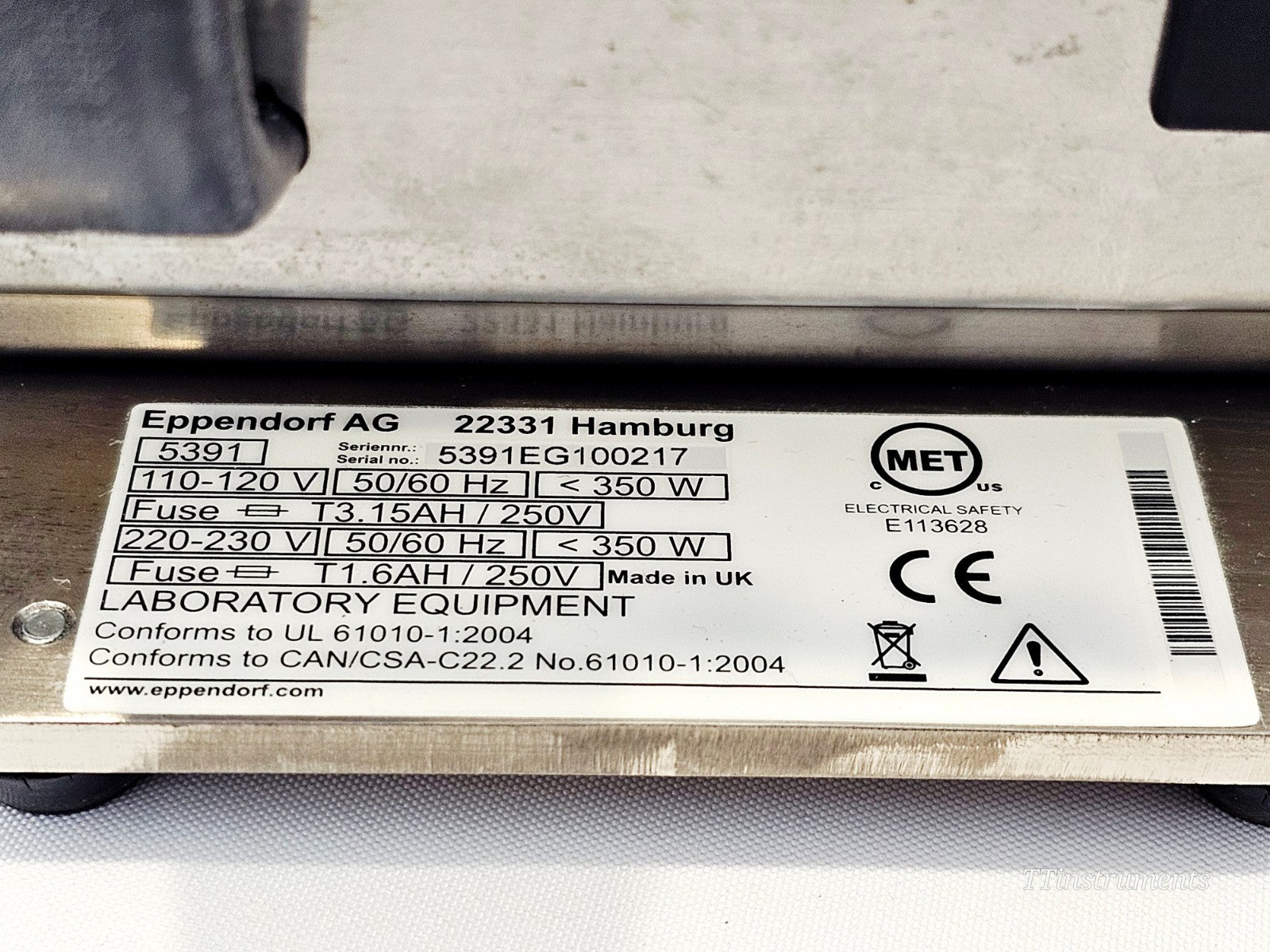 Eppendorf 5391 Microwell Microplate Plate Sealer