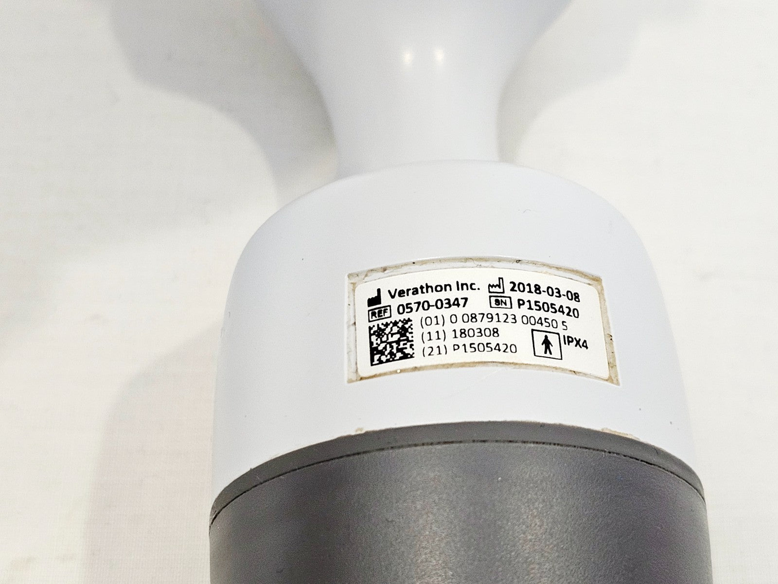 Verathon BladderScan additional detail shot used non-invasive bladder scanner