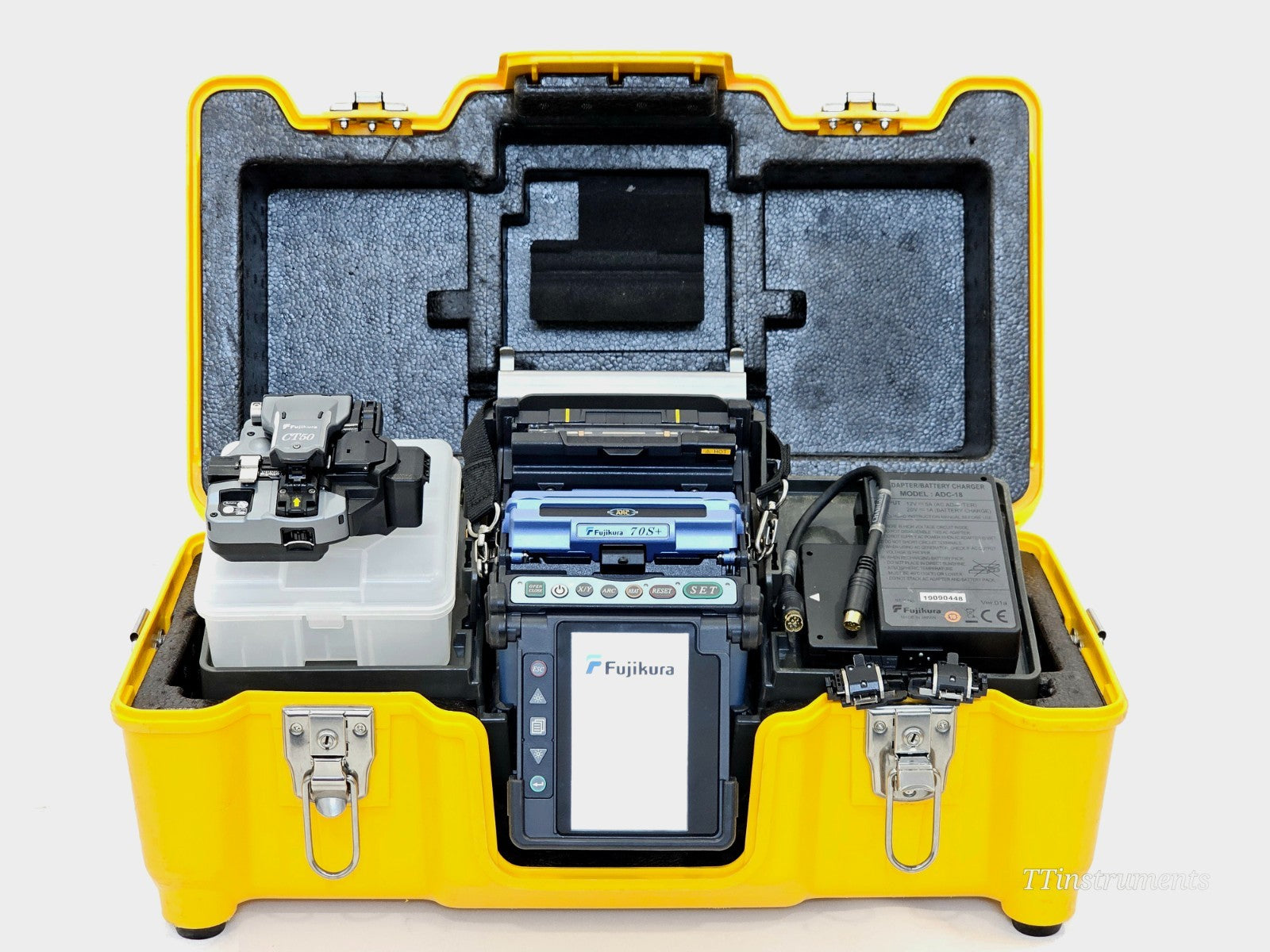 Serviced Fujikura 70S+ Fiber Optic Fusion Splicer SM MM ARC 5730 + CT-50 Cleaver0