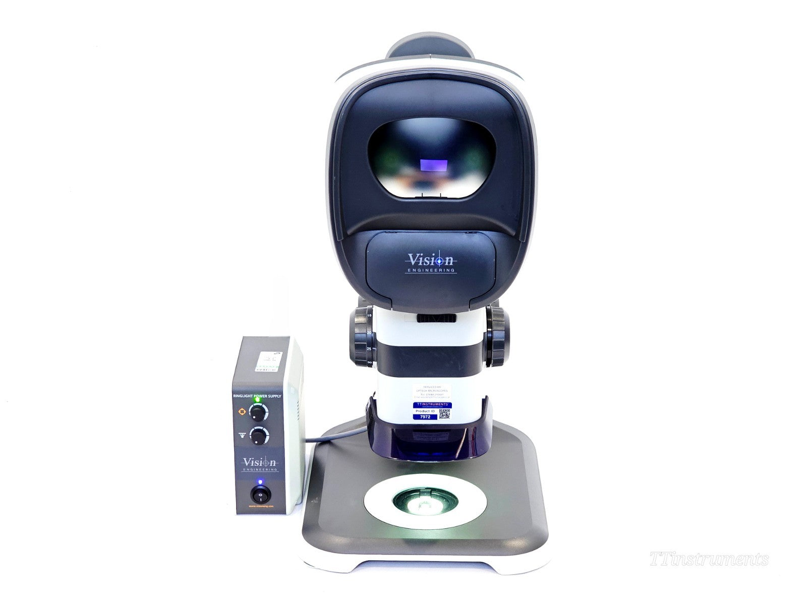 Serviced Vision Engineering Lynx EVO Ergonomic Stereo Zoom Microscope