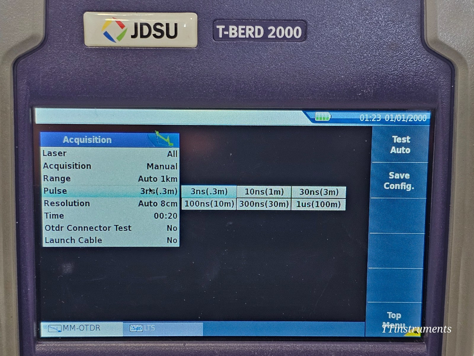 Viavi JDSU T-BERD 2000 + 4146 QUAD OTDR SM MM 850/1300/1310/1550 + P5000i Scope