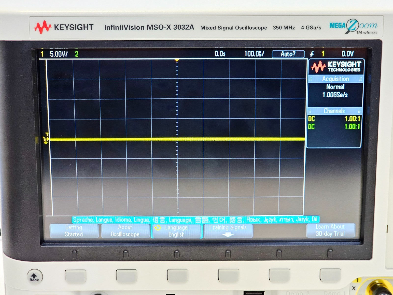 Keysight MSOX3032A 2+16CH 350 MHz Mixed Signal Oscilloscope MSO-X 3032A + N2140A