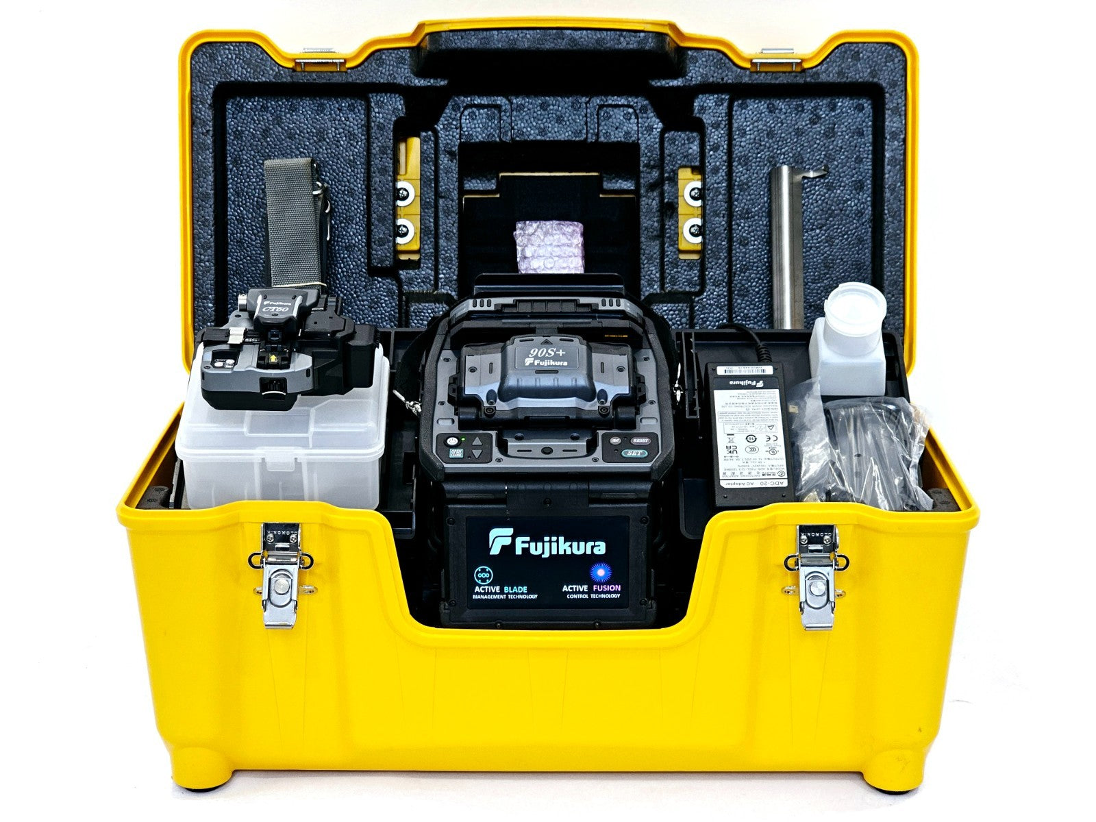 Serviced Fujikura 90S+ Fibre Optic Fusion Splicer + CT-50 Cleaver - ARC 1088