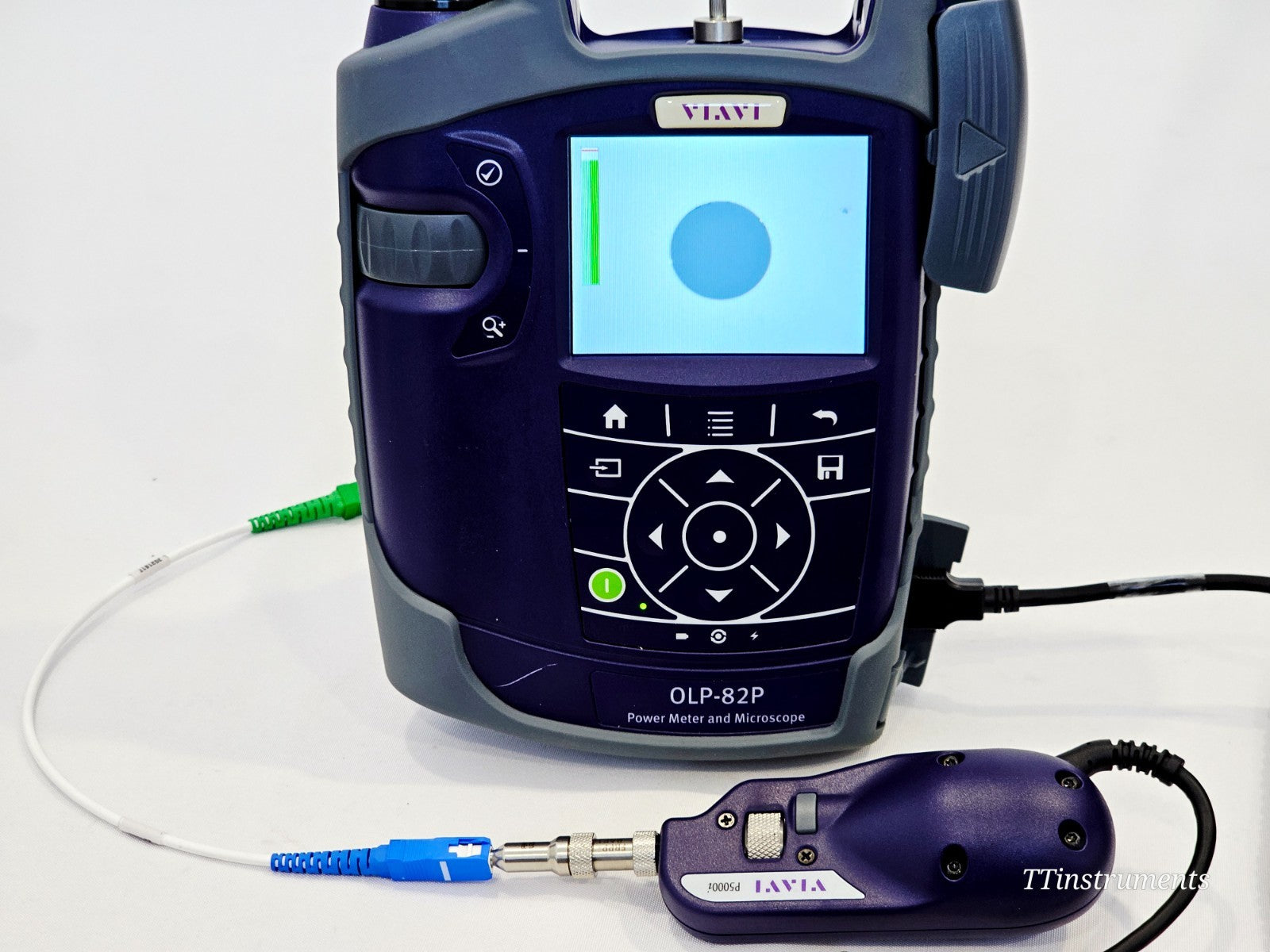 Viavi JDSU Viavi-FIT-ATT-18 OLP-82P Power Met + P5000i Fiber Scope & Tips + VFL.