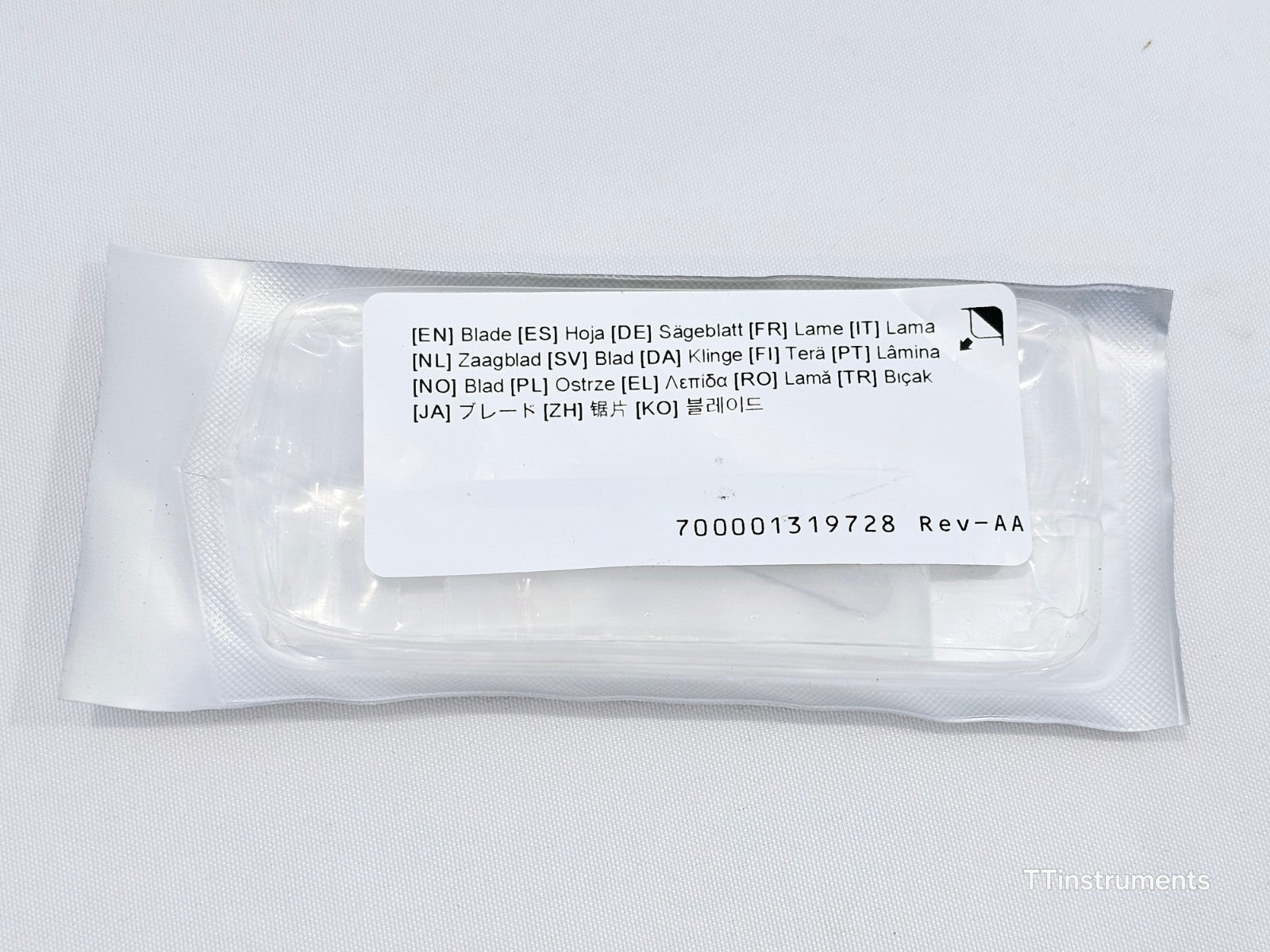 Stryker 5100-137-123 Reciprocating Saw Blade Precision Thin 27.0x0.38mm