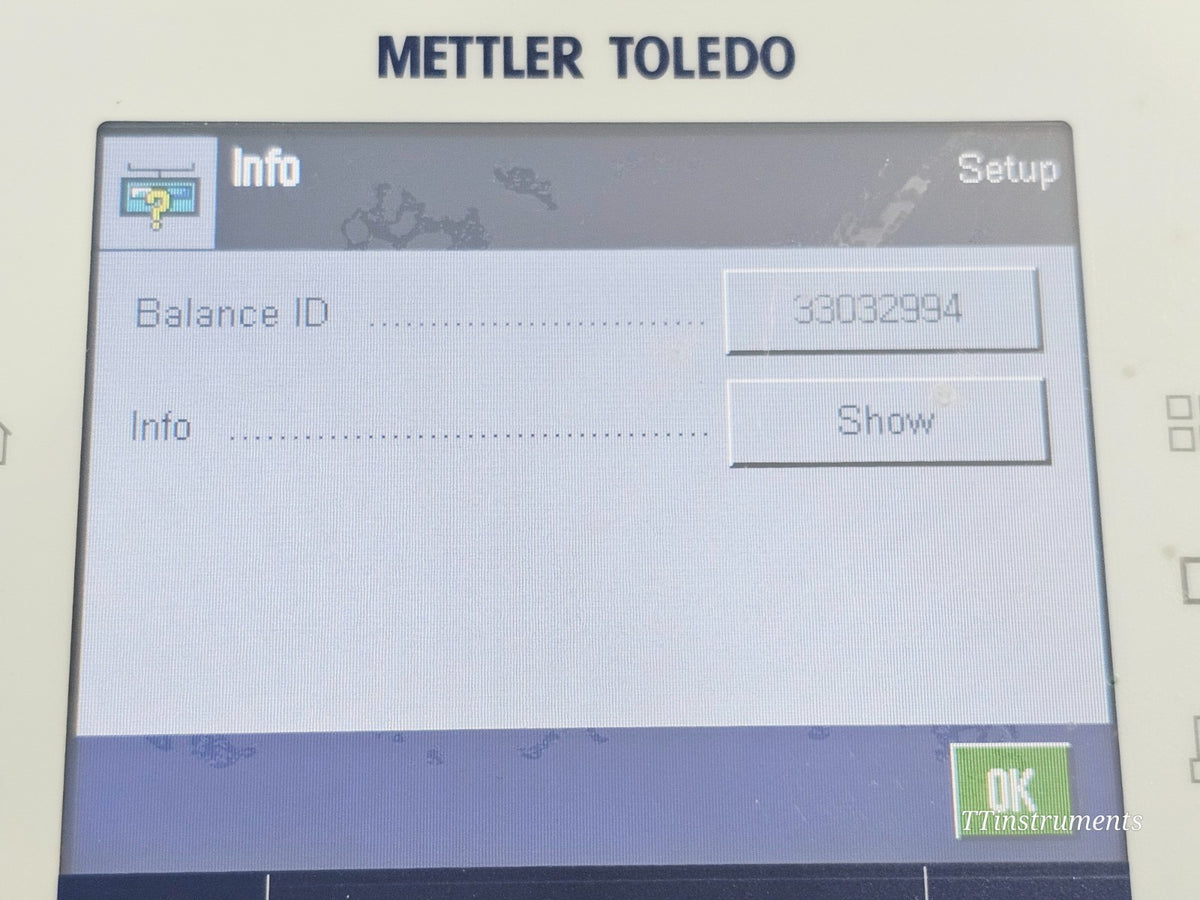 Mettler Toledo laboratory balance port connections used lab weighing equipment
