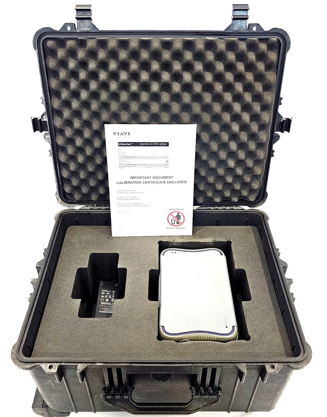 Calibrated Viavi MTS 6000A V2 OSA-610 High Resolution C-Band Optical Spectrum An