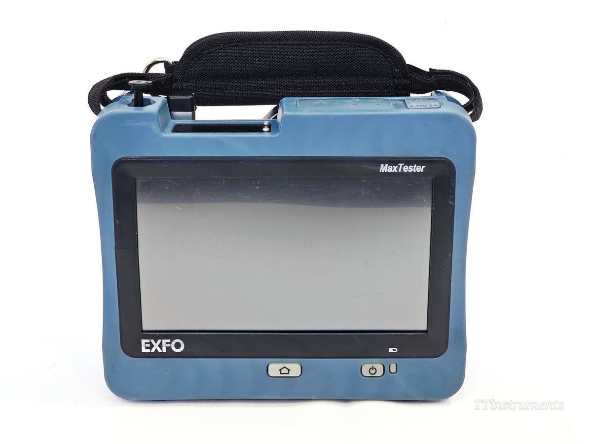 EXFO MAX-720C-SM1-EI OTDR front panel view showing display and controls