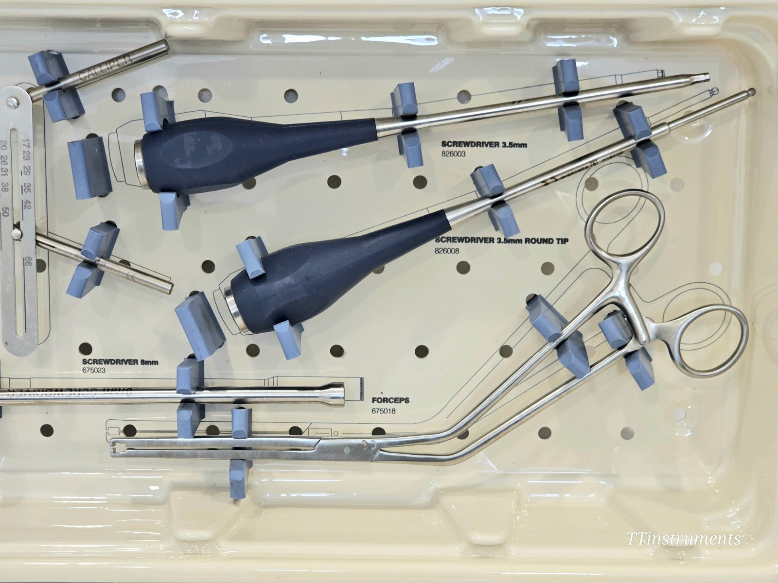 Stryker Multi-Axial Connector Tray 4801-0000