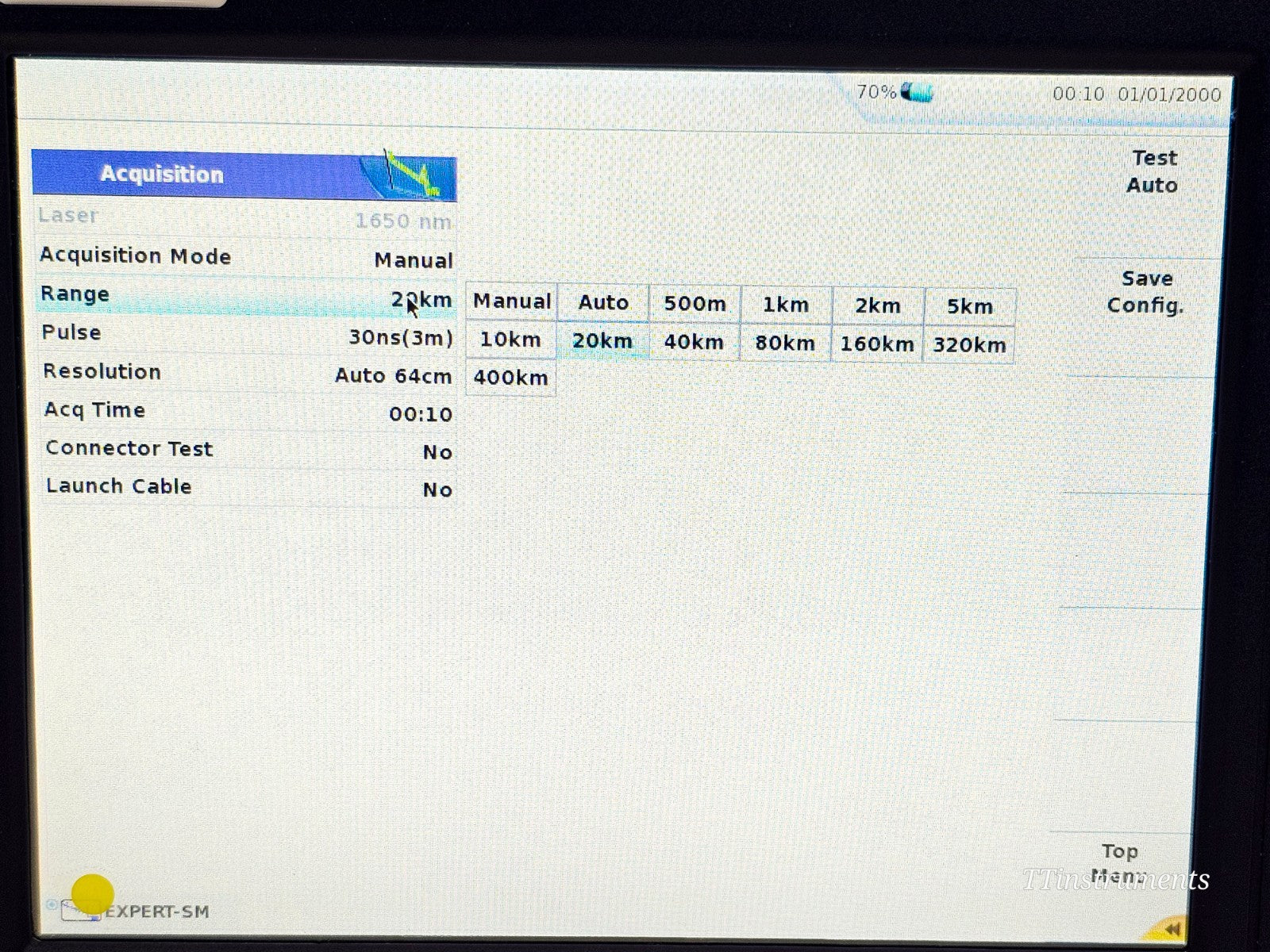 VIAVI MTS 6000A V2 Platform + 81165C 1650 nm Filtered OTDR Module SC-APC 46 dB14