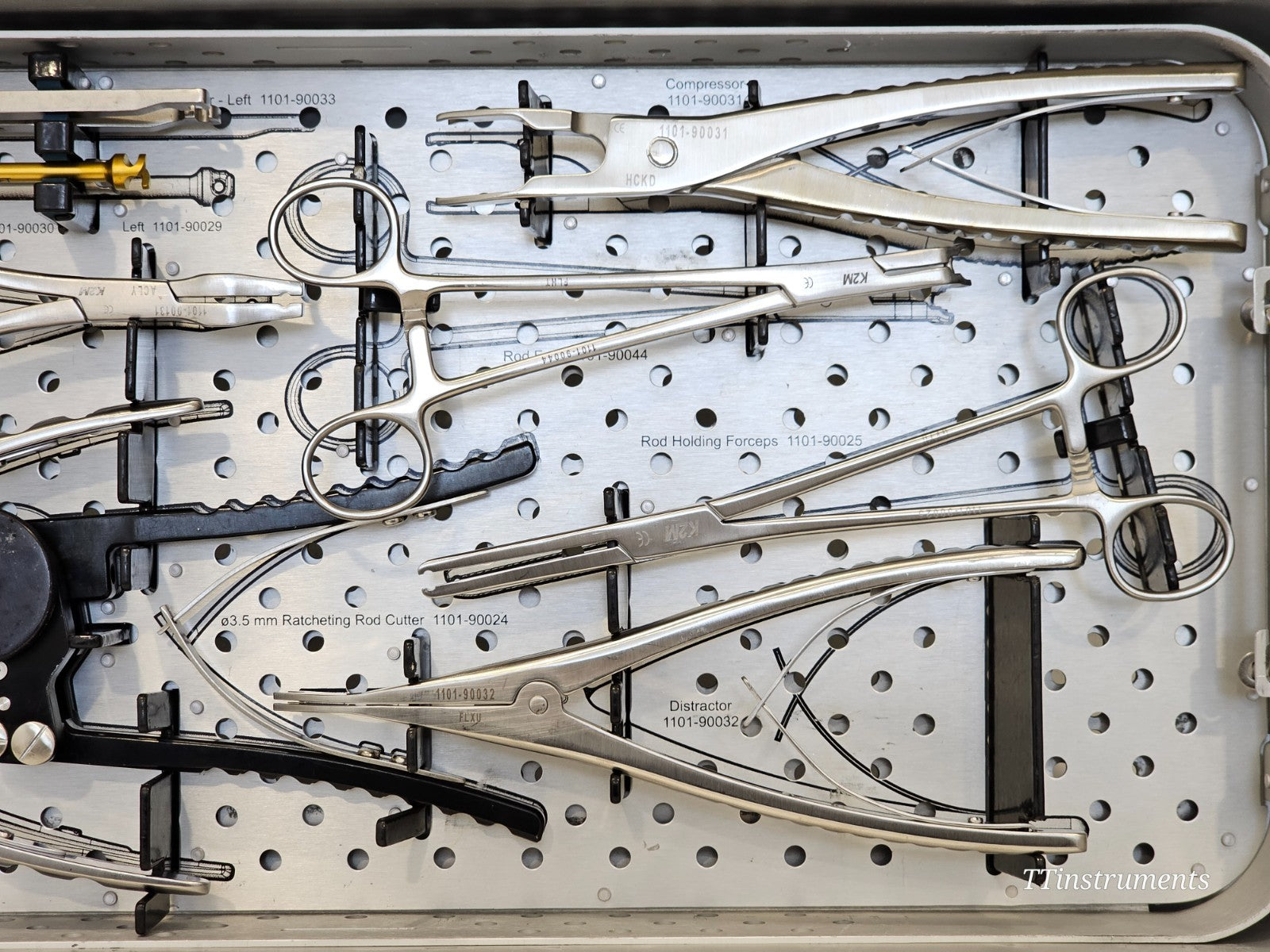 Stryker / K2M Caspian Preparation Instruments Case 1 – 1101-90141