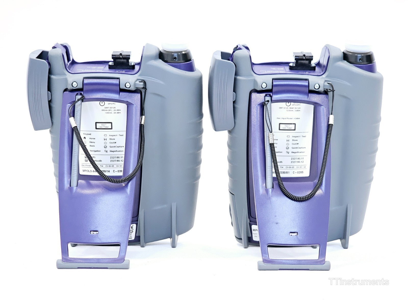 Viavi MPO Optical Loss Test Set MM Tier 1 Certification MPOLP-85P MPOLS-84P