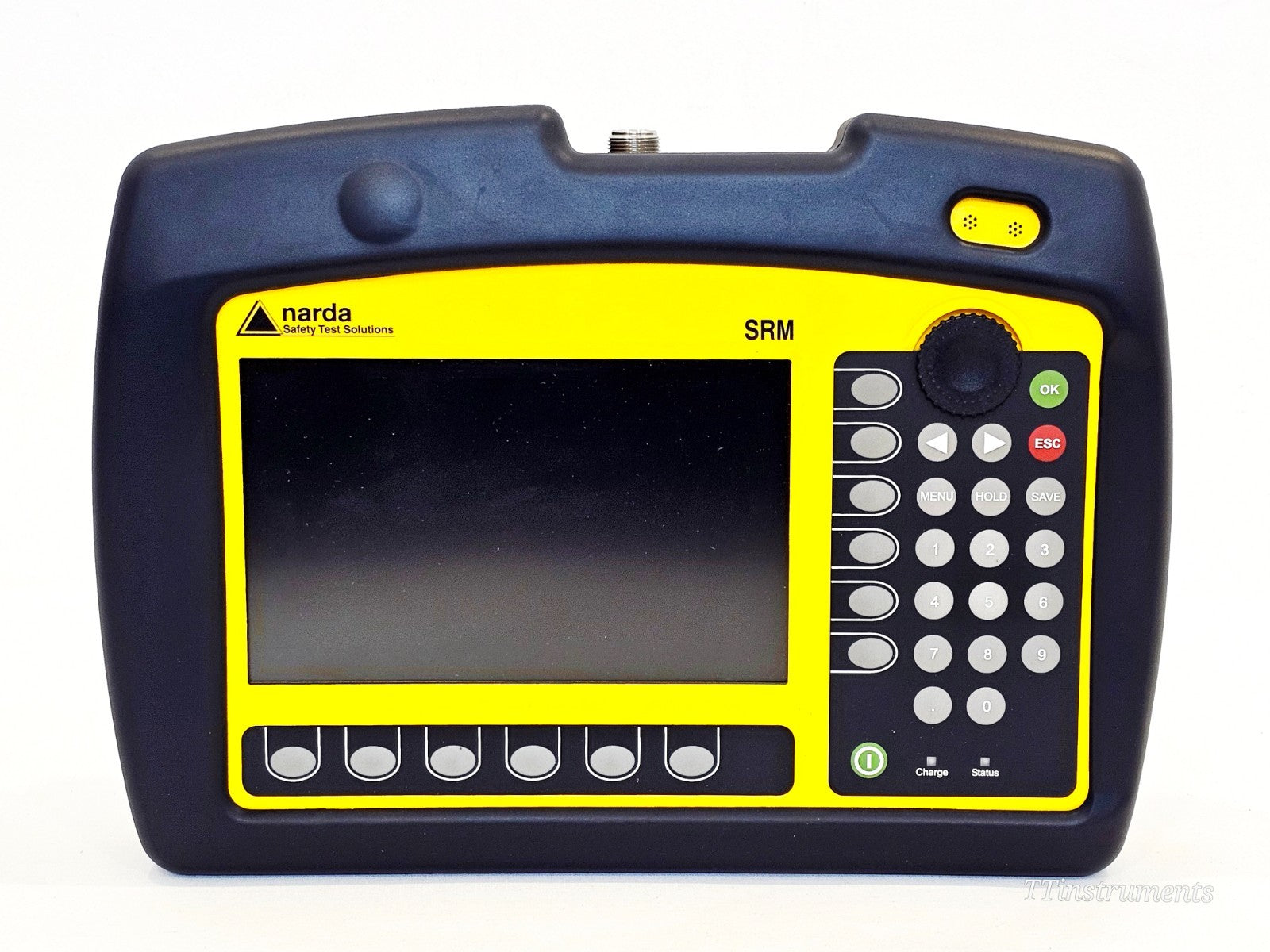 Calibrated Narda SRM-3006 Radiation Meter 9kHz-6GHz + 3501/03 3GHz Antenna1