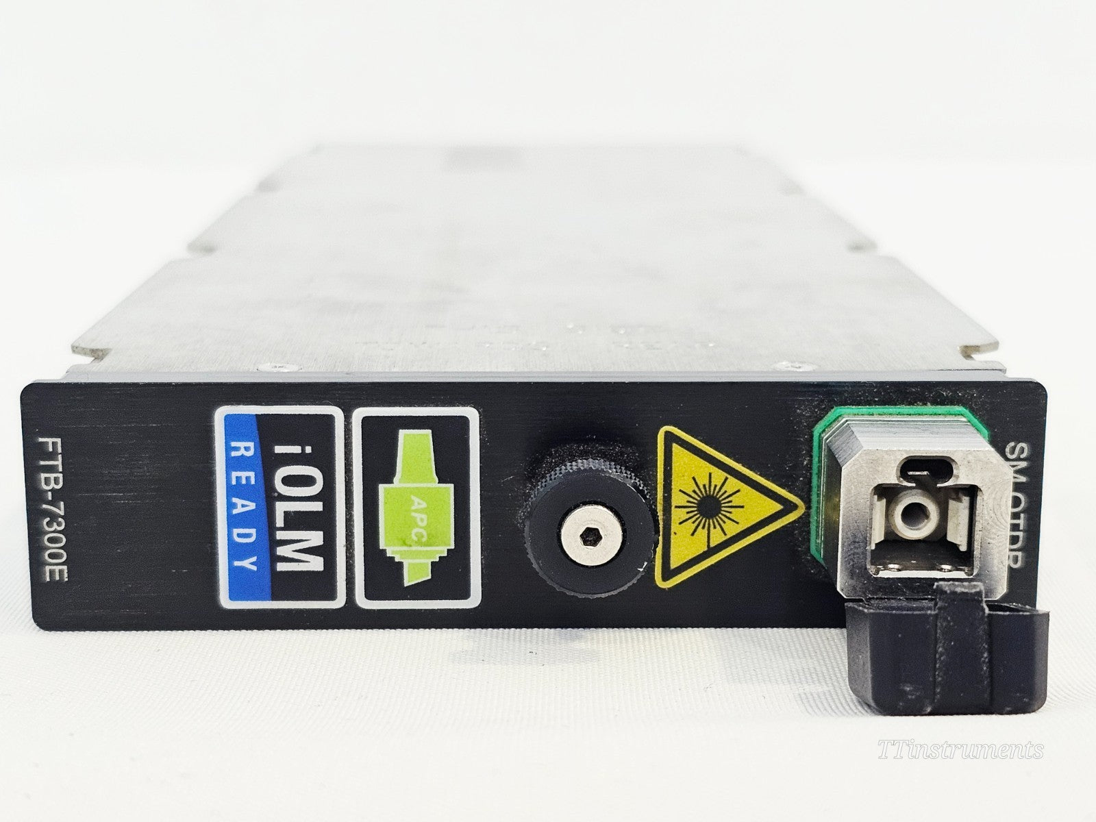 EXFO FTB-7300E-0234B OTDR module side view fiber optic tester