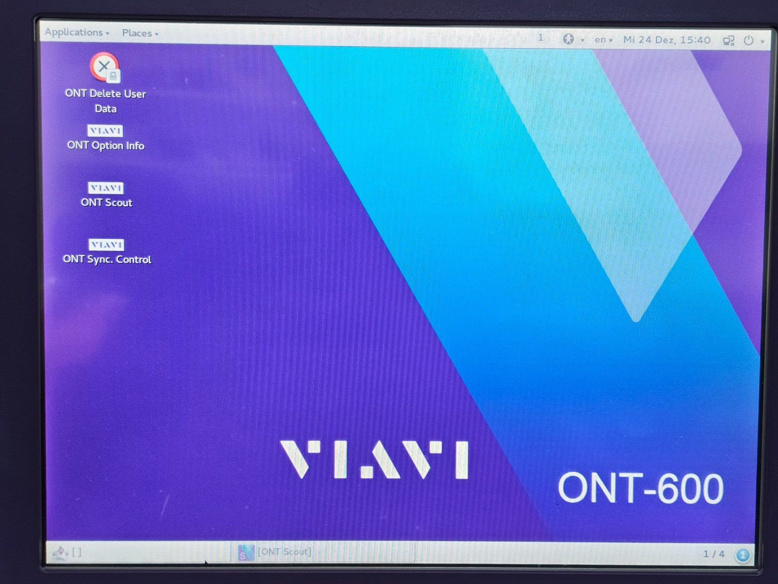 Viavi JDSU ONT-603 H/D 400G CFP8 Ethernet Tester ONT-600 3076/01 ONT-603D