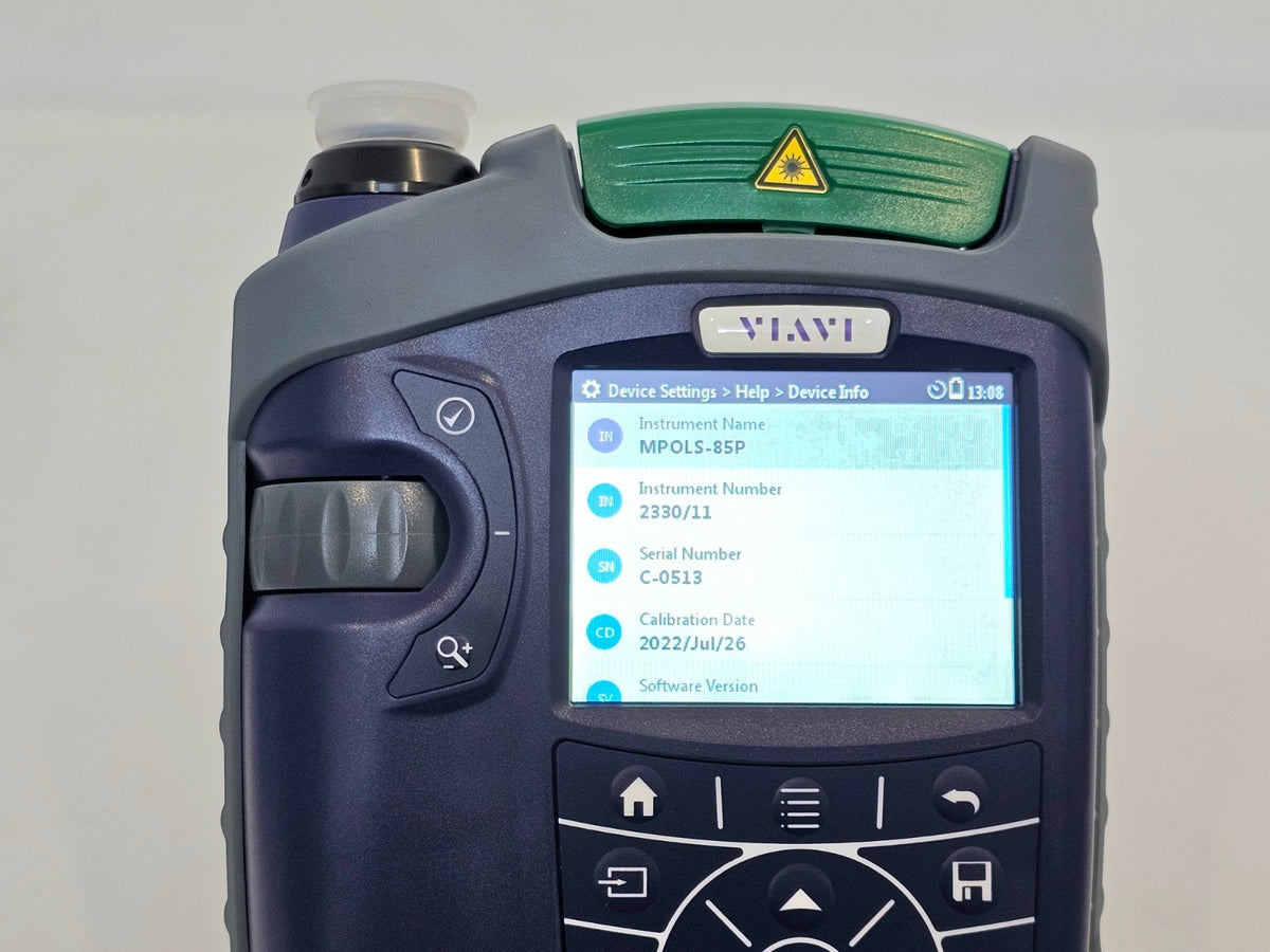 Viavi MPO Optical Loss Test Set QUAD SM + MM Tier 1 Cert MPOLP-85P MPOLS-84P 85P11
