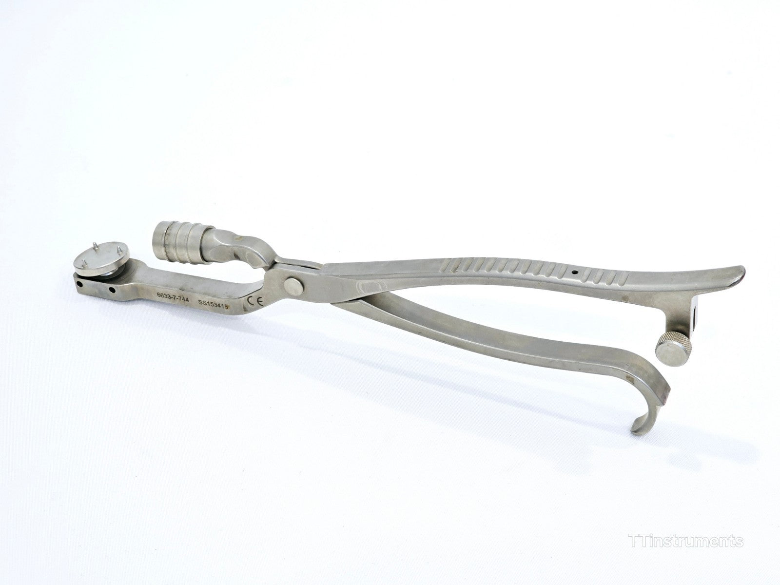 Stryker 6633-7-744 Orthopedic Patella Clamp Rachet And Clamp