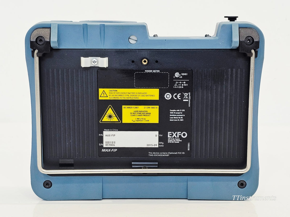 EXFO FIP-410B Fibre Inspection Probe with MAX-FIP Viewer and 2x Tips SC/FC UPC4