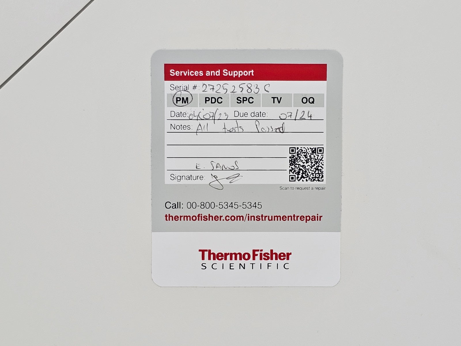 ThermoFisher QuantStudio 5 Real-Time PCR Instrument 96-Well 0.2ml Block