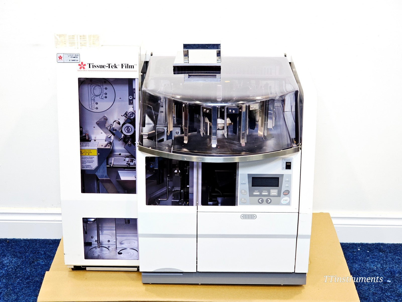 Sakura Tissue-Tek used automatic coverslipper lab histology equipment for slide preparation