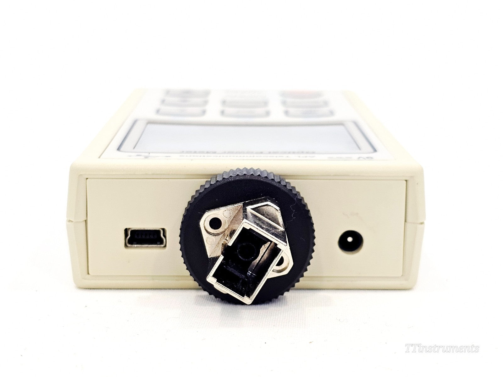 NOYES AFL optical power meter rear panel and label detail