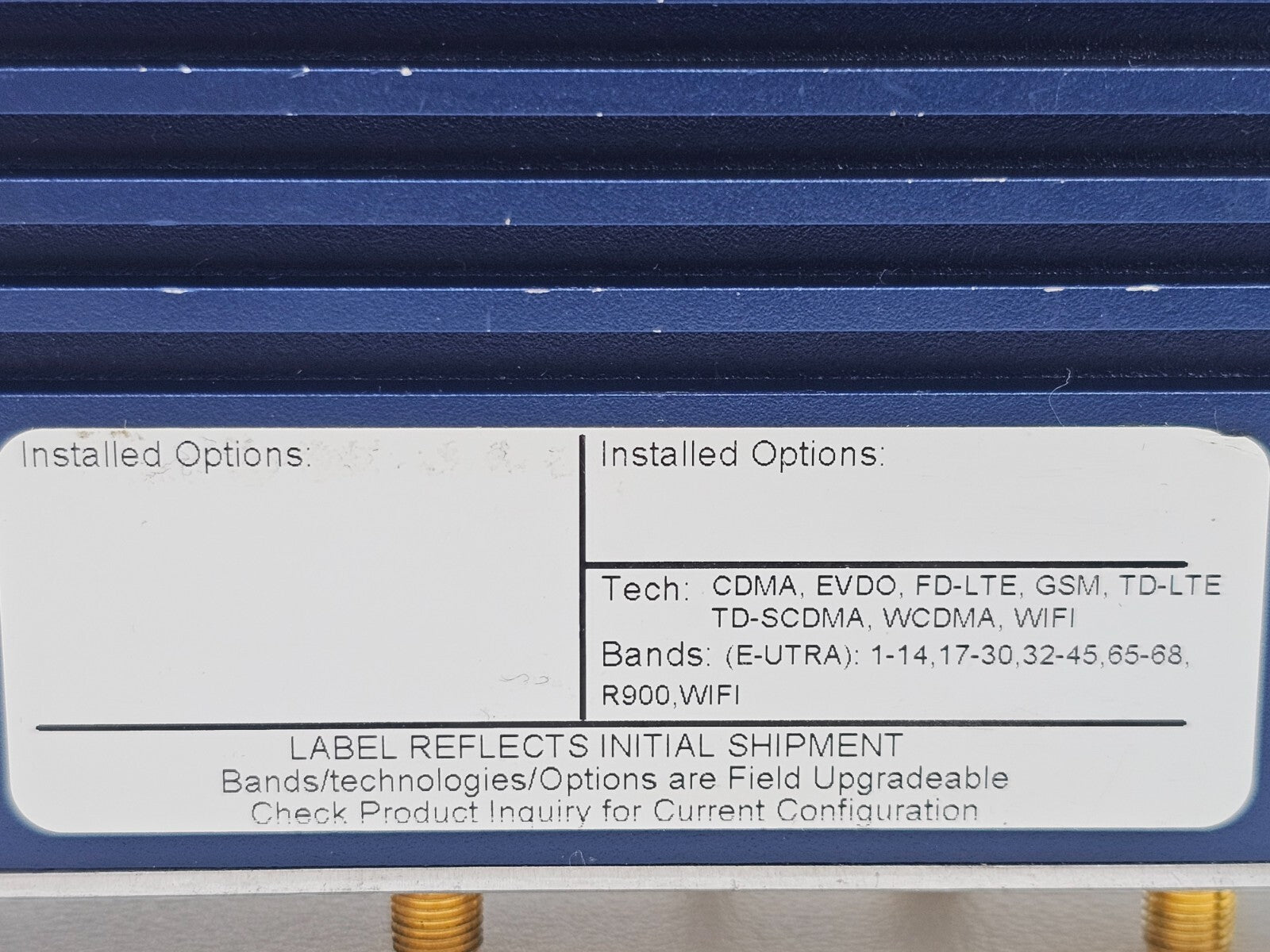 PCTEL SeeGull IBflex 570 MHz - 3.8 GHz Scanning Receiver 08900S XX Options TDLTE