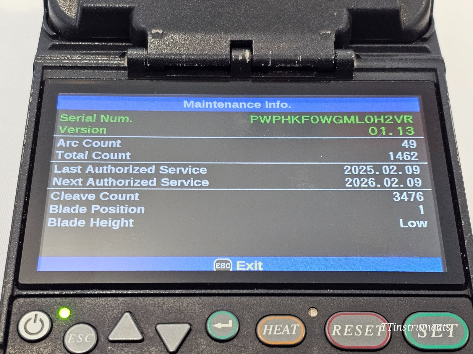 Serviced Fujikura 22S SM MM Fiber Fusion Splicer CT-50 Cleaver ARC 1462 FSM 22S