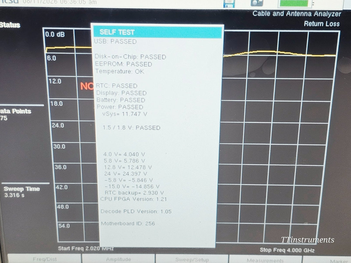 Anritsu S331E used site master with accessories included in the listing