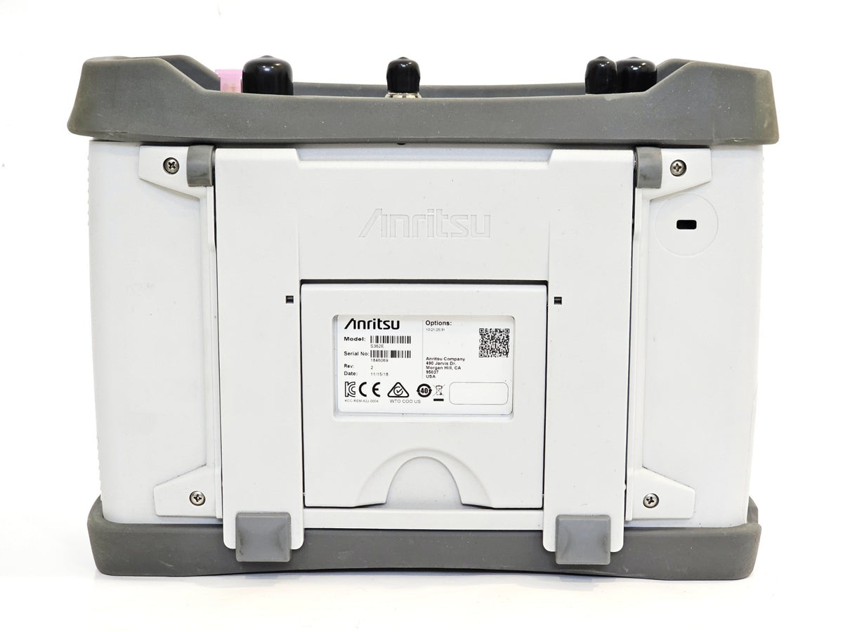 Calibrated Anritsu S362E 6GHz SiteMaster Cable & Antenna Analyzer Op 10/21/25/315